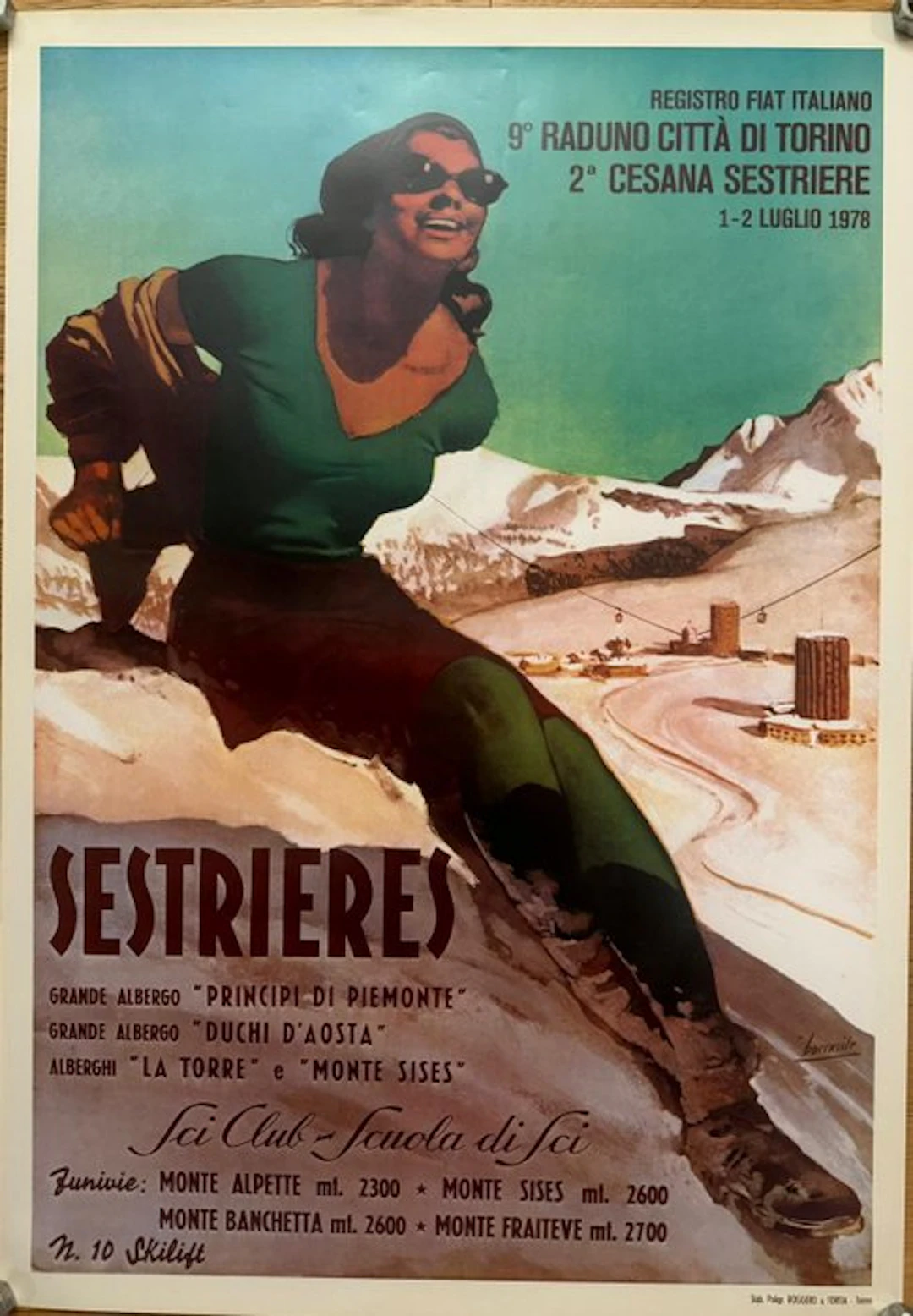 Boccasile Gino - Sestriere 78