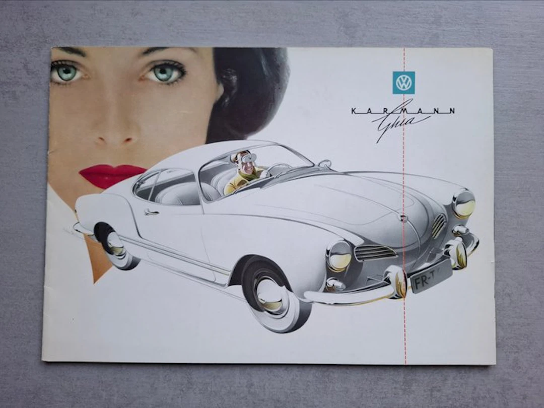 Brochure - Volkswagen - Karmann Ghia Coupé & Cabriolet