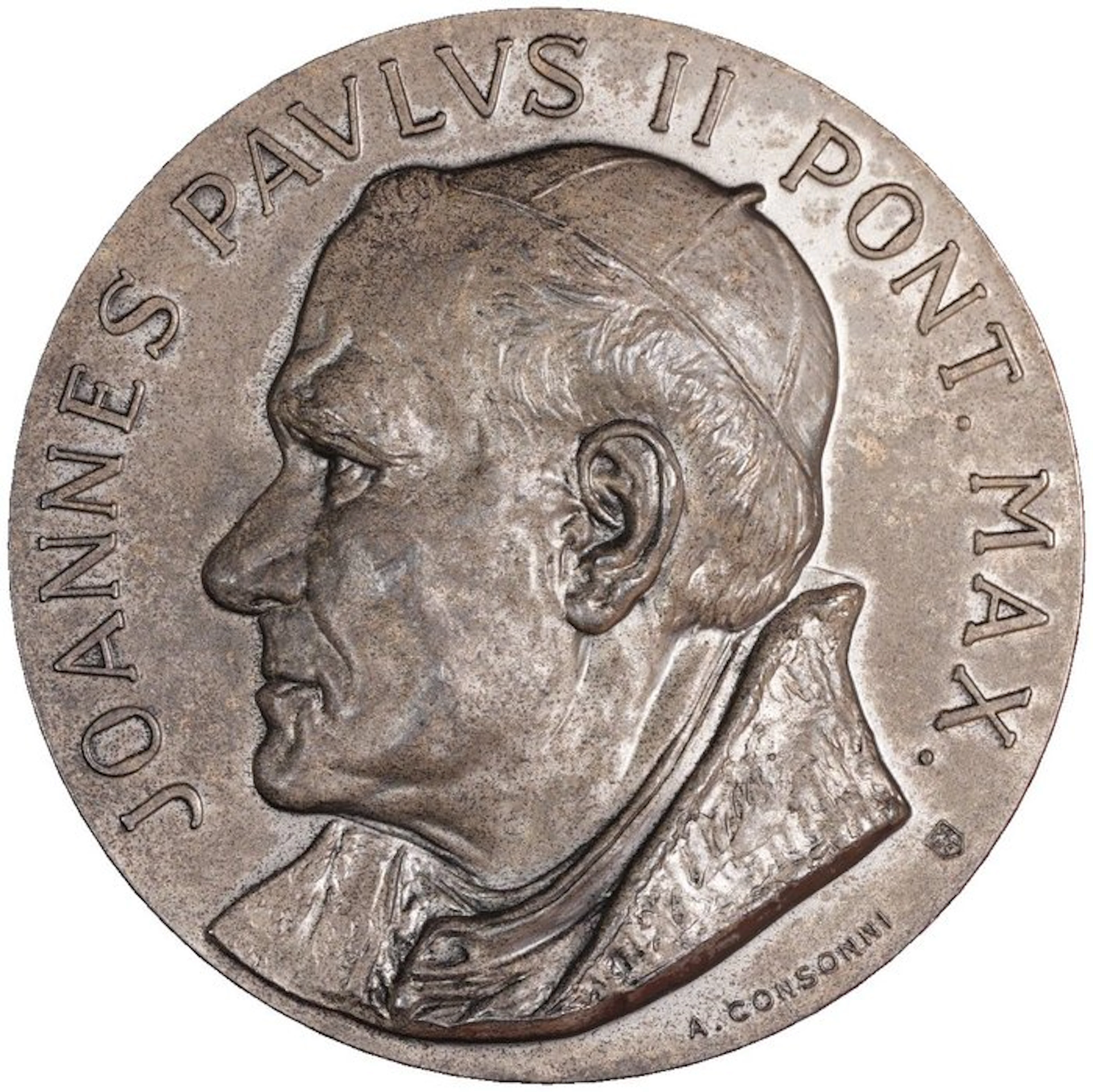 Vatican. Medal Pope John Paul II and Saints Peter and Paul – by A