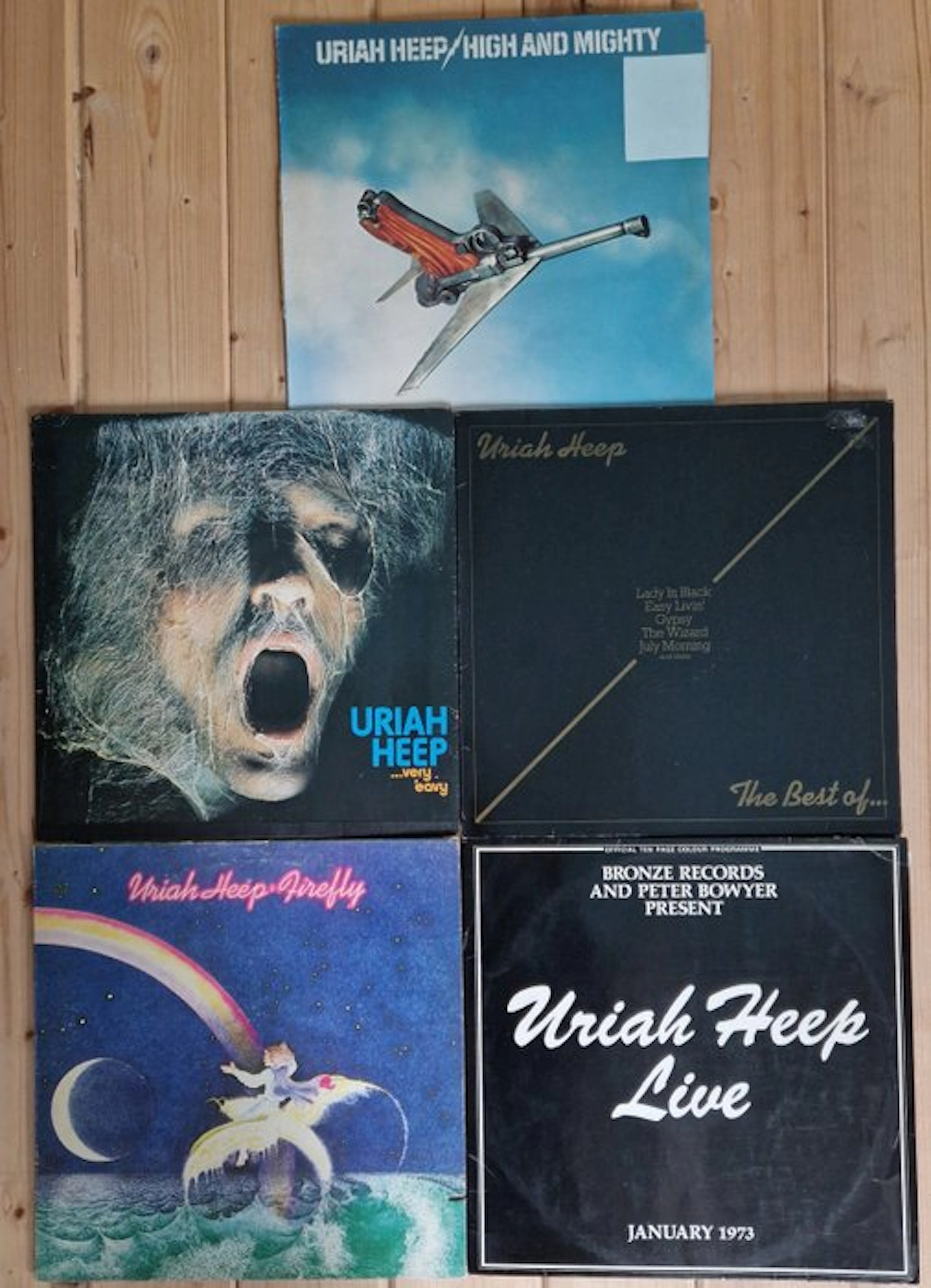 Uriah Heep - 5 Great Progressive Hardrock Albums (one...
