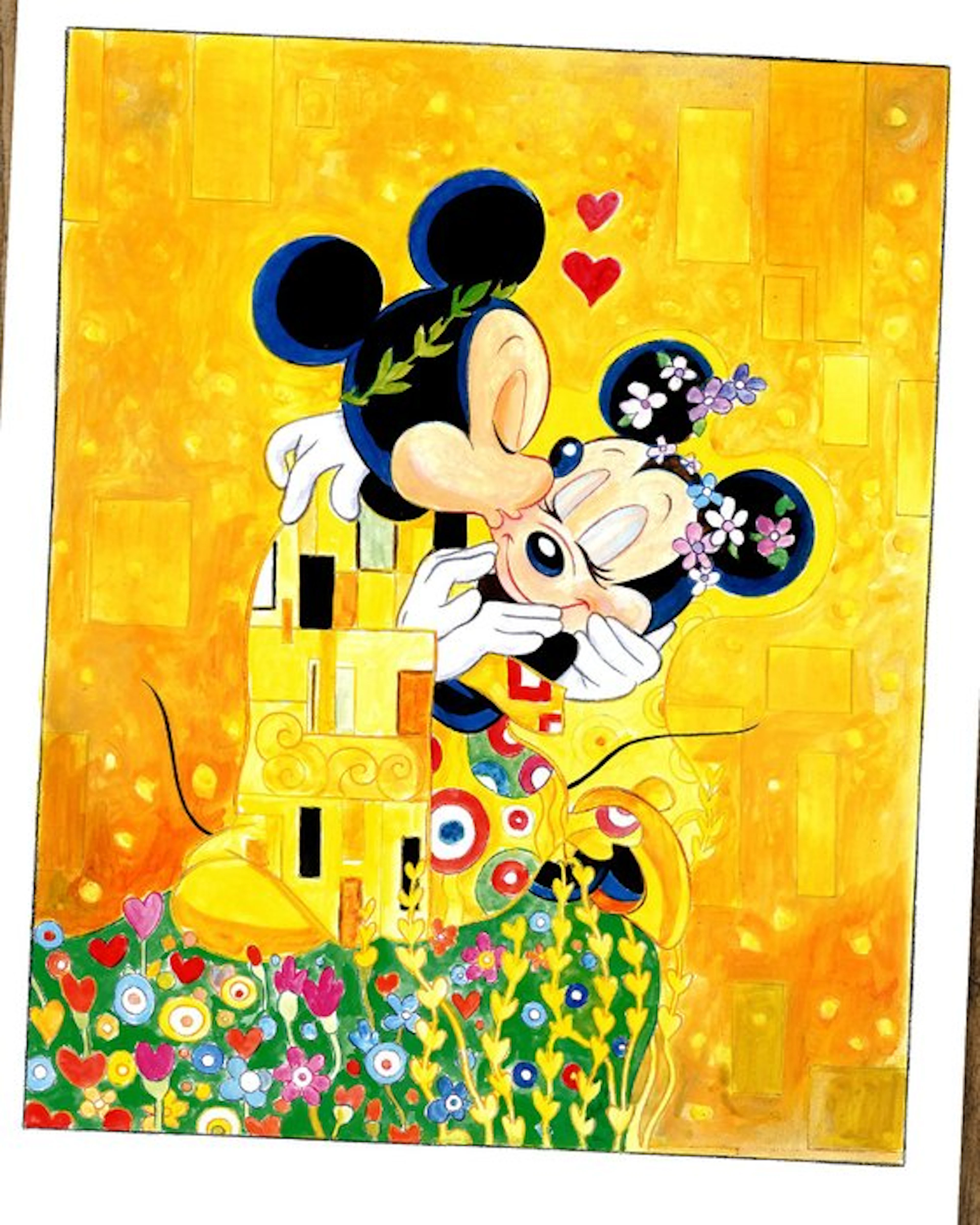 Tony Fernandez - Mickey & Minnie Mouse Inspired by Gustav...