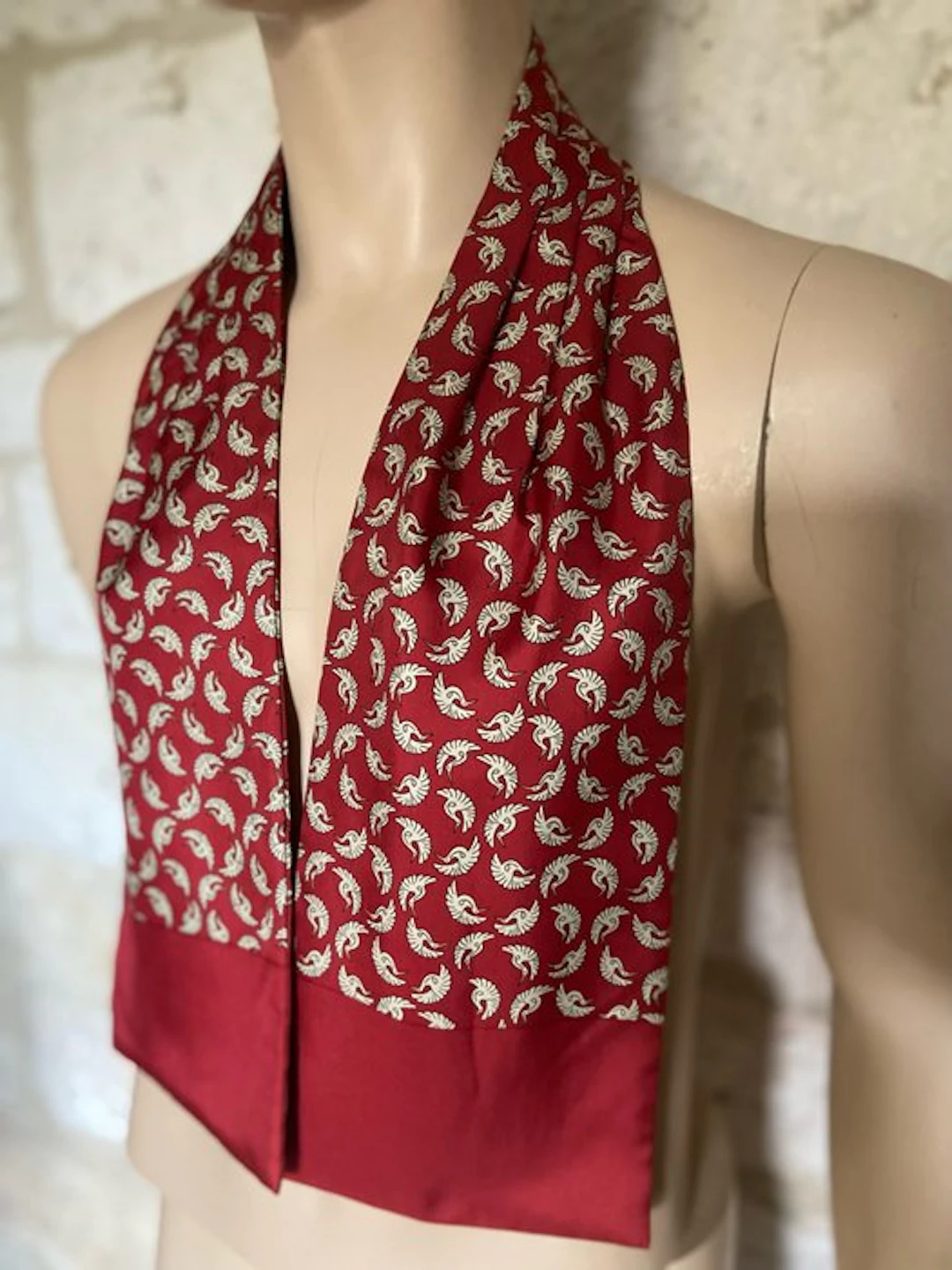 Hermès - Ascot/ Cravate en Soie d’ Hermès - Scarf