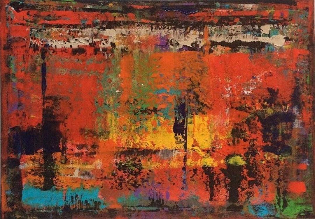 Judy Evenhuis (XX) - Colorfull abstract