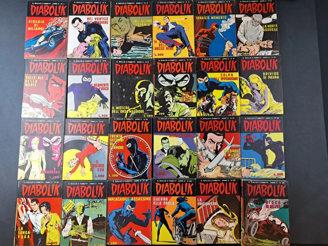 Diabolik Anno X - 26 Comic - First edition - 1971