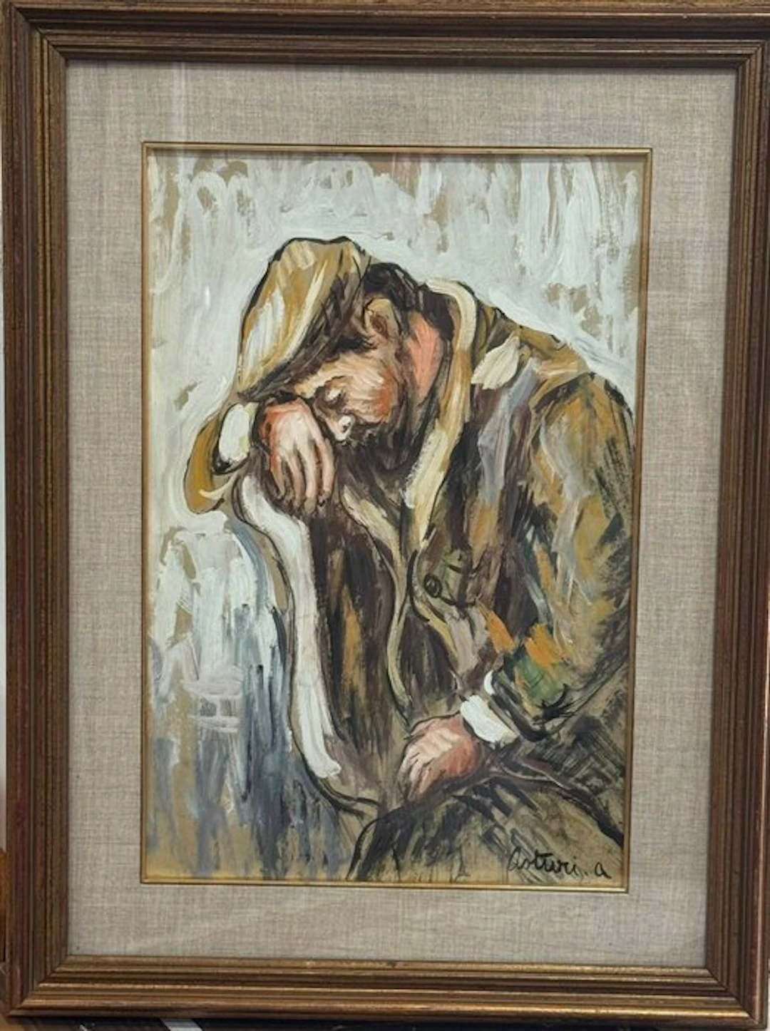 Antonio Asturi (1904-1986) - Ritratto di uomo