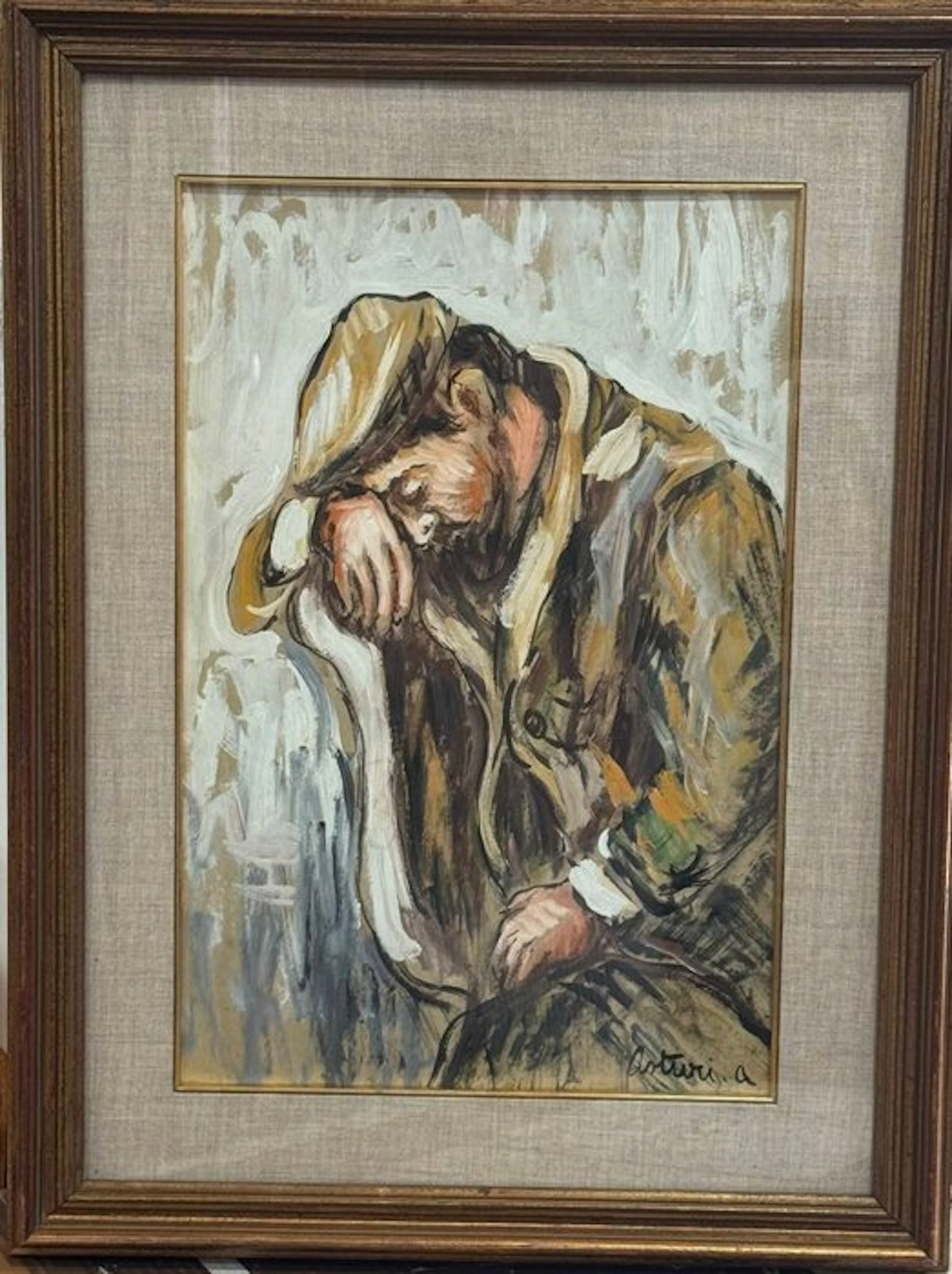 Antonio Asturi (1904-1986) - Ritratto di uomo