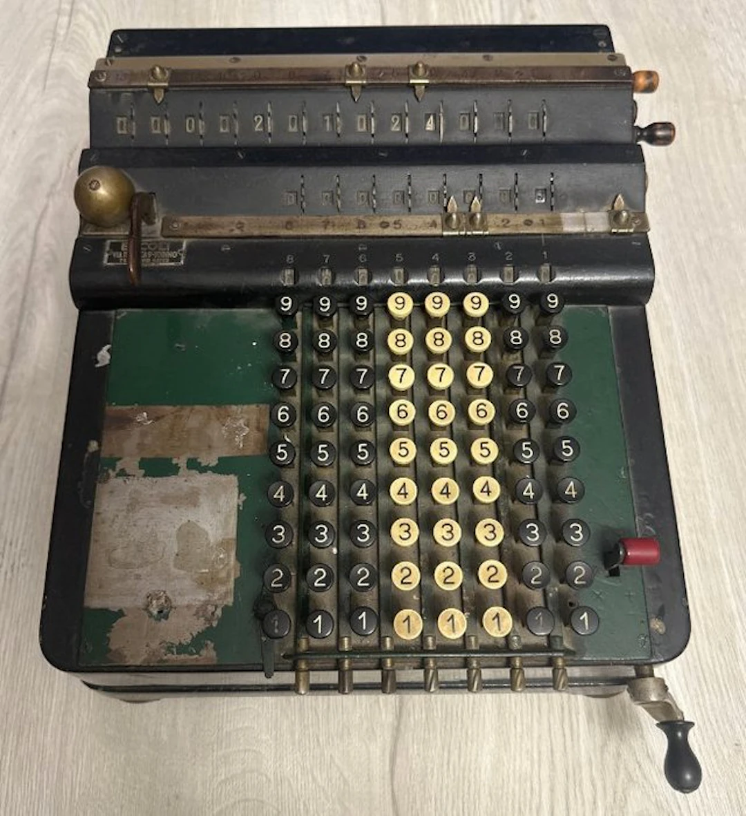 Kuhrt model A - Calculator - 1920-1930