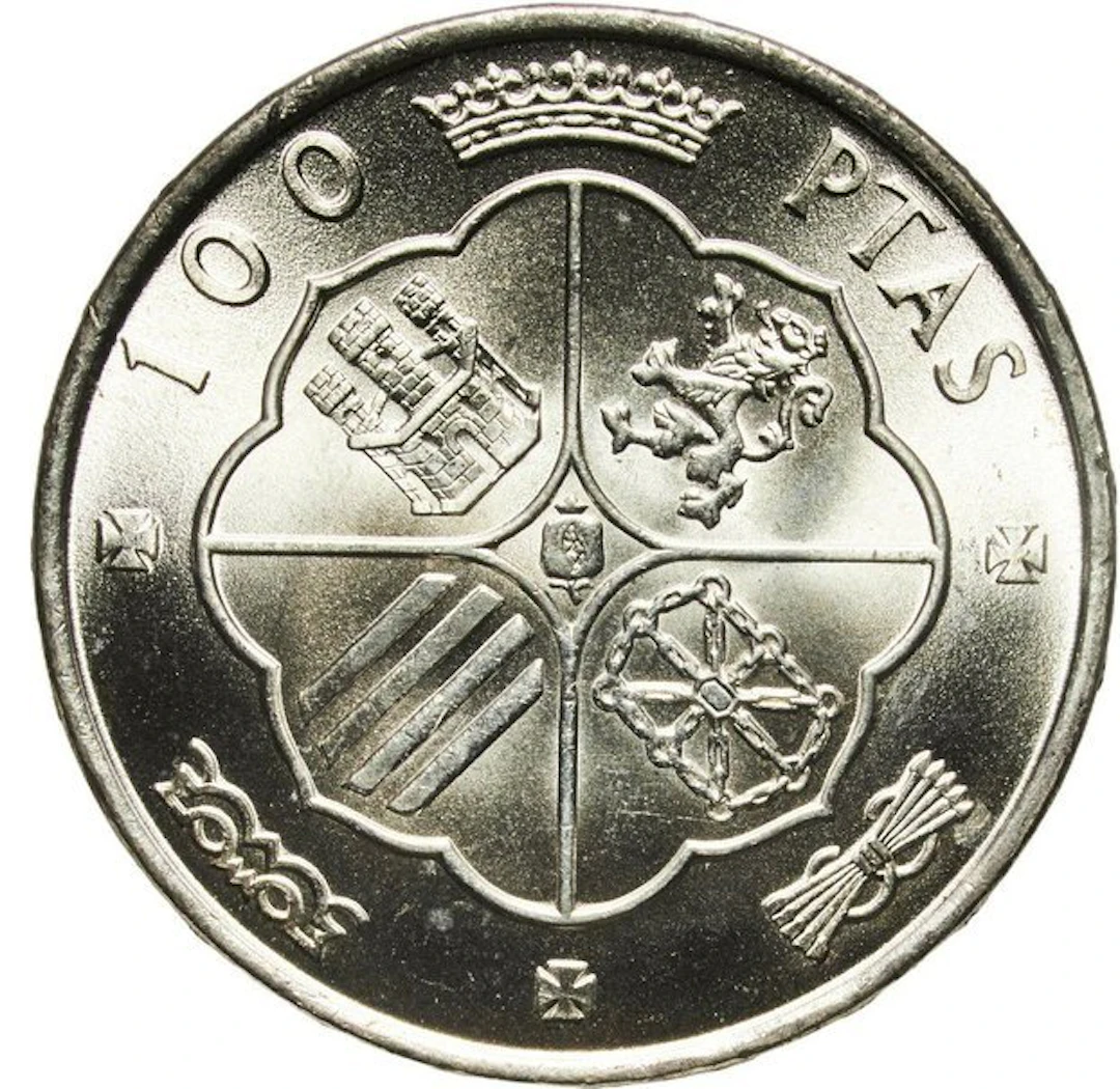 Spain. Francisco Franco. 100 Pesetas 1966 (*19-67) - MS66 (No reserve price)