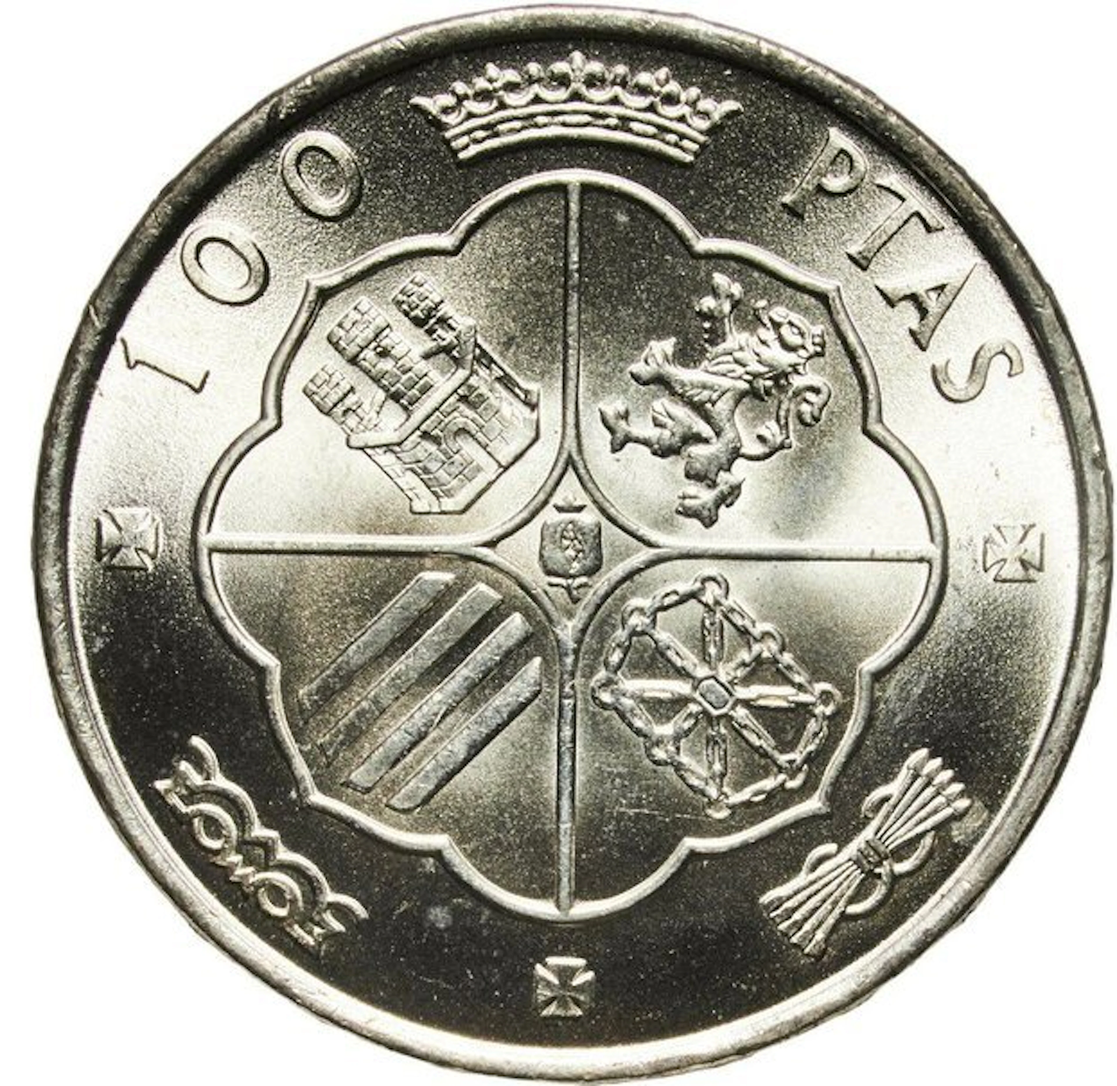 Spain. Francisco Franco. 100 Pesetas 1966 (*19-67) - MS66 (No reserve price)