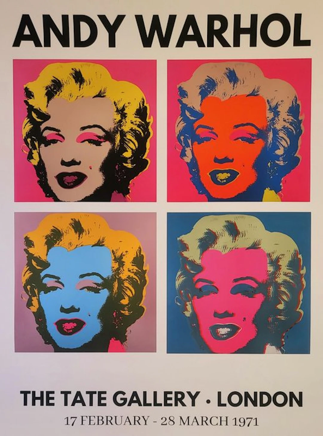 Andy Warhol - The Tate Gallery · London - 1970s