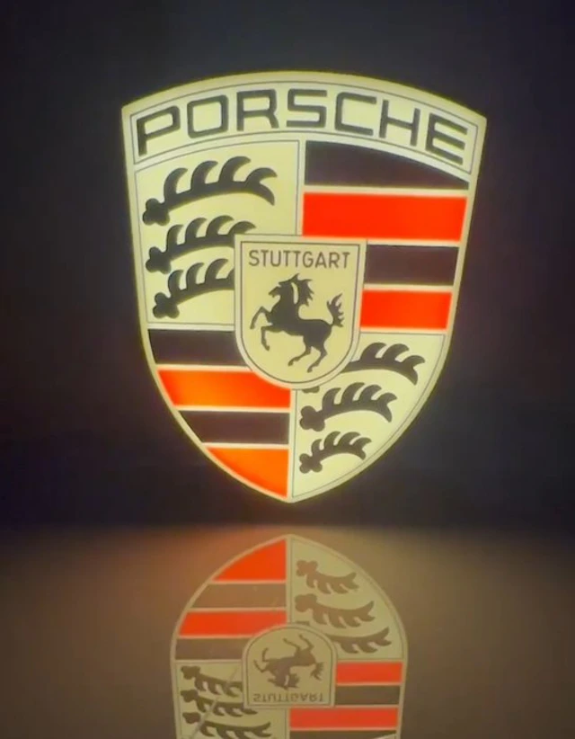 Porsche neon sign - Porsche Insegna luminosa lampada da...