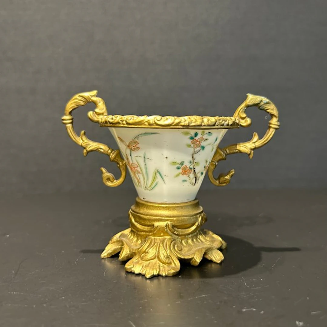 Cup and saucer - Porcelain - Xianfeng teacup