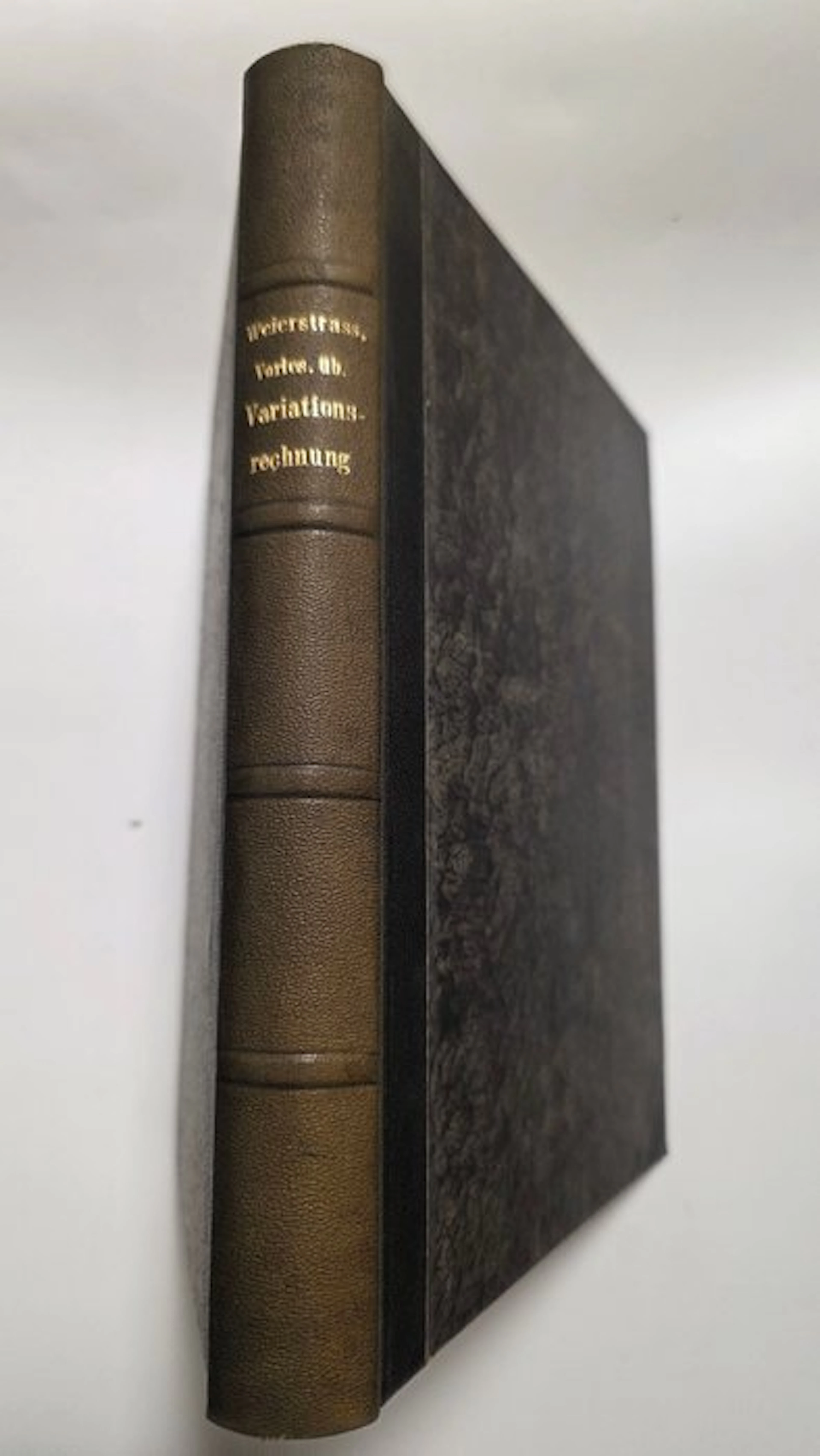 Karl Weierstraß - Vorlesungen über Variationsrechnung - 1927