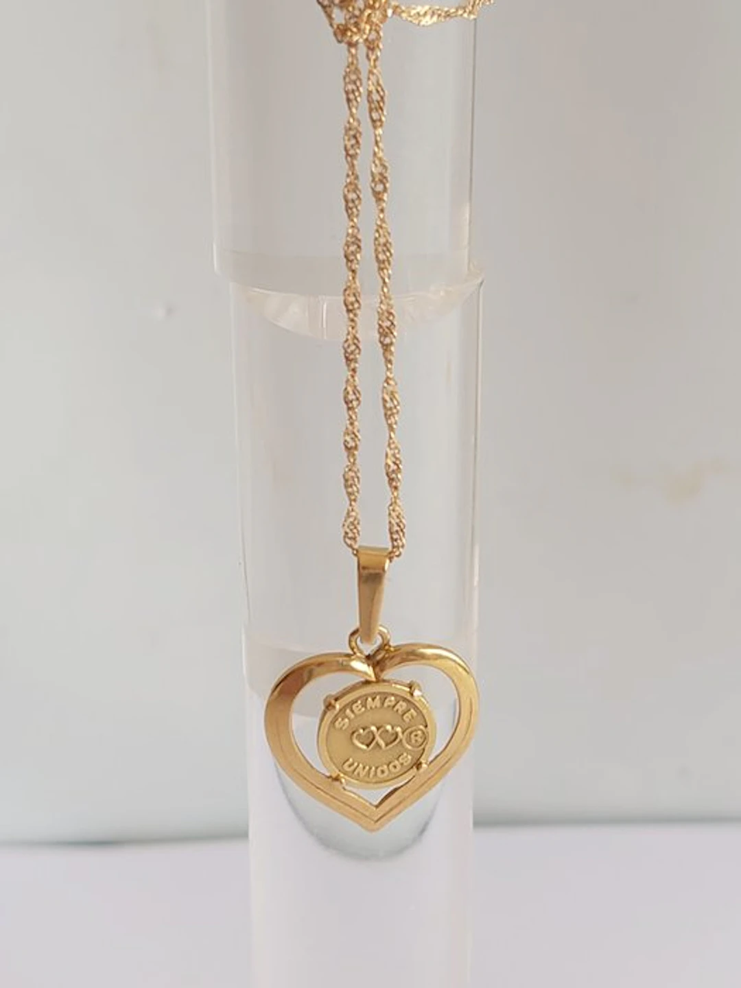 No reserve price - Necklace with pendant - 18 kt. Yellow gold