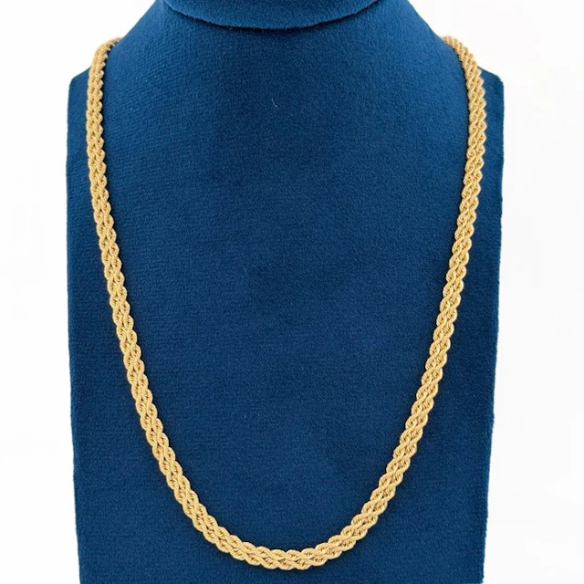 No reserve price - Necklace - 9 kt. Yellow gold - Bismark