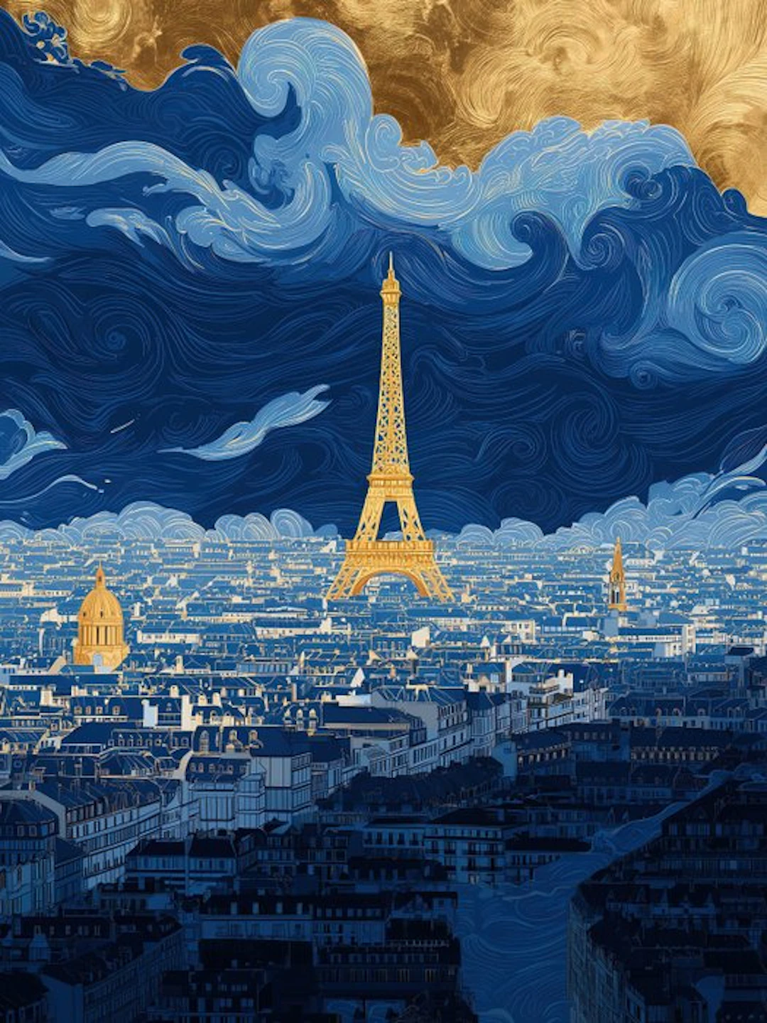 Yamila - La Torre Eiffel de Oro: Resiliencia de la Ciudad Luz