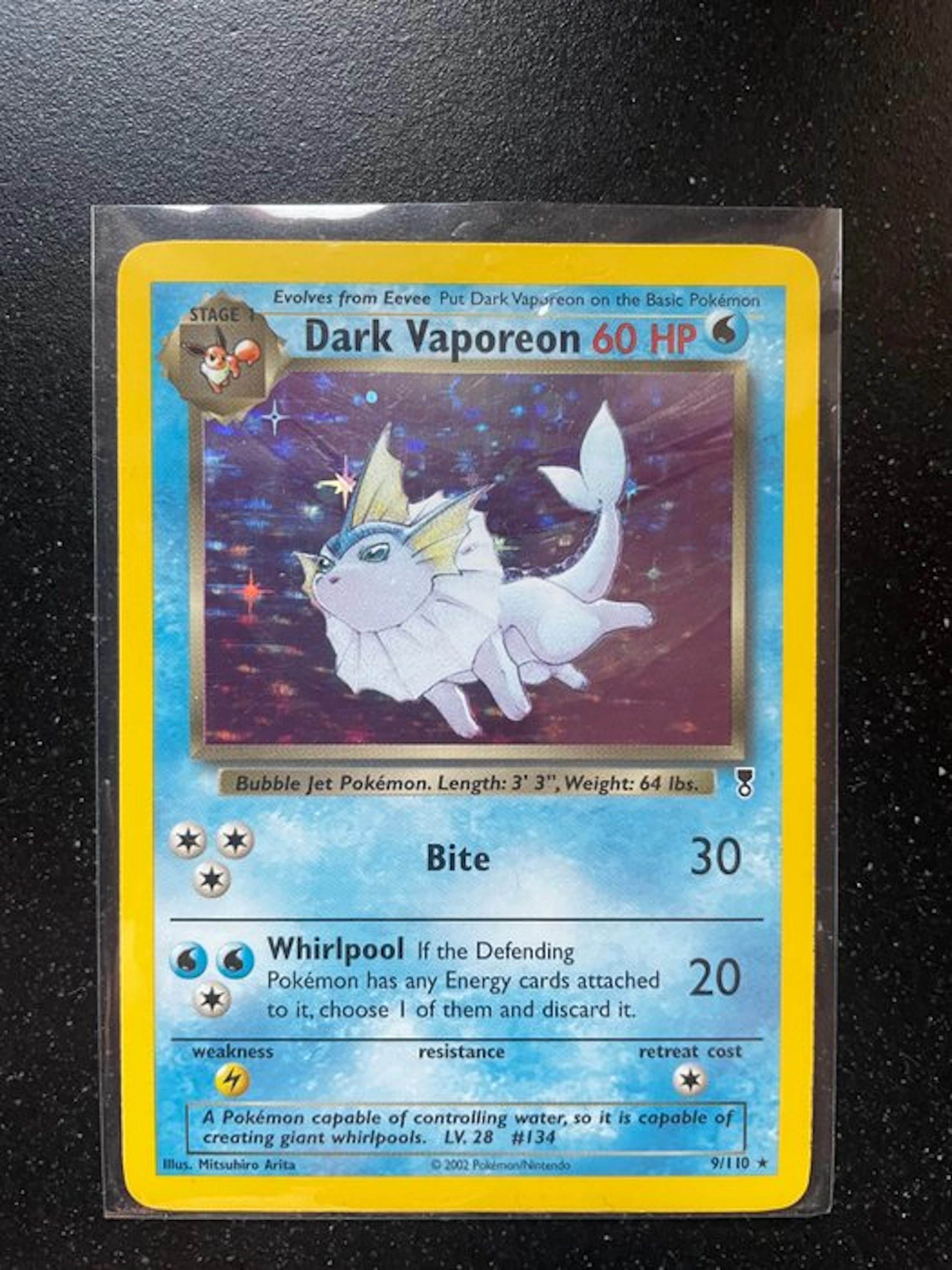 Pokémon - 1 Card - Vaporeon 9/110 Foil