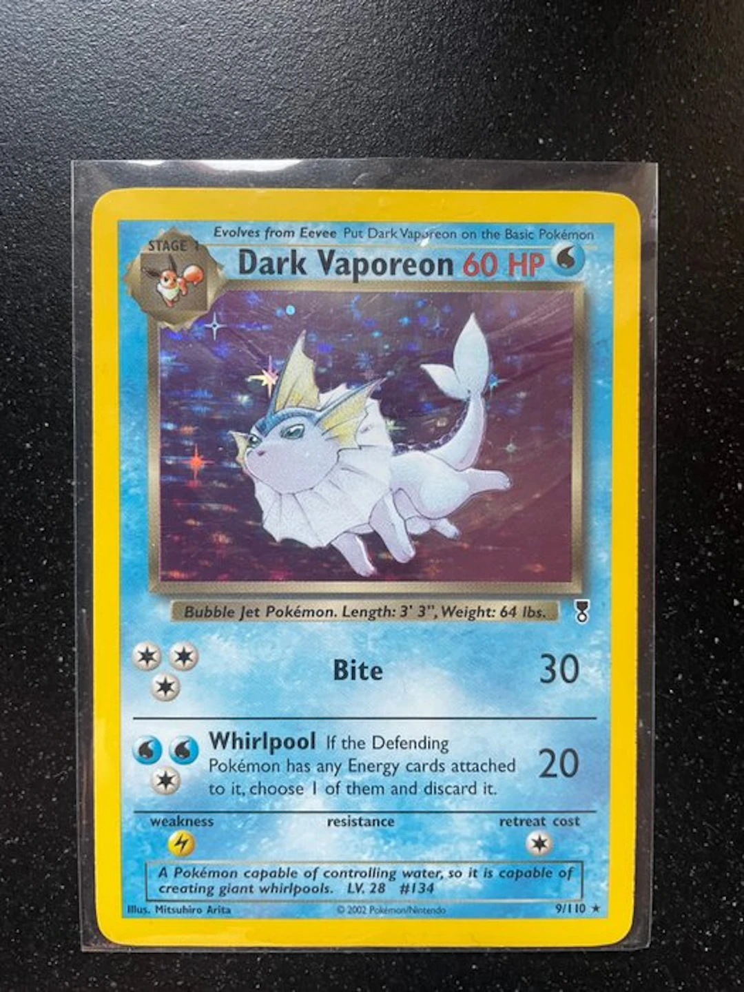 Pokémon - 1 Card - Vaporeon 9/110 Foil