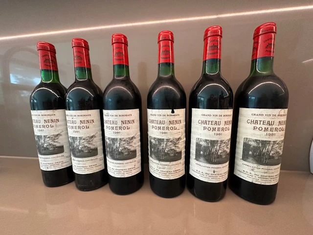 1981 Chateau Nenin - Bordeaux, Pomerol - 6 Bottles (0.75L)