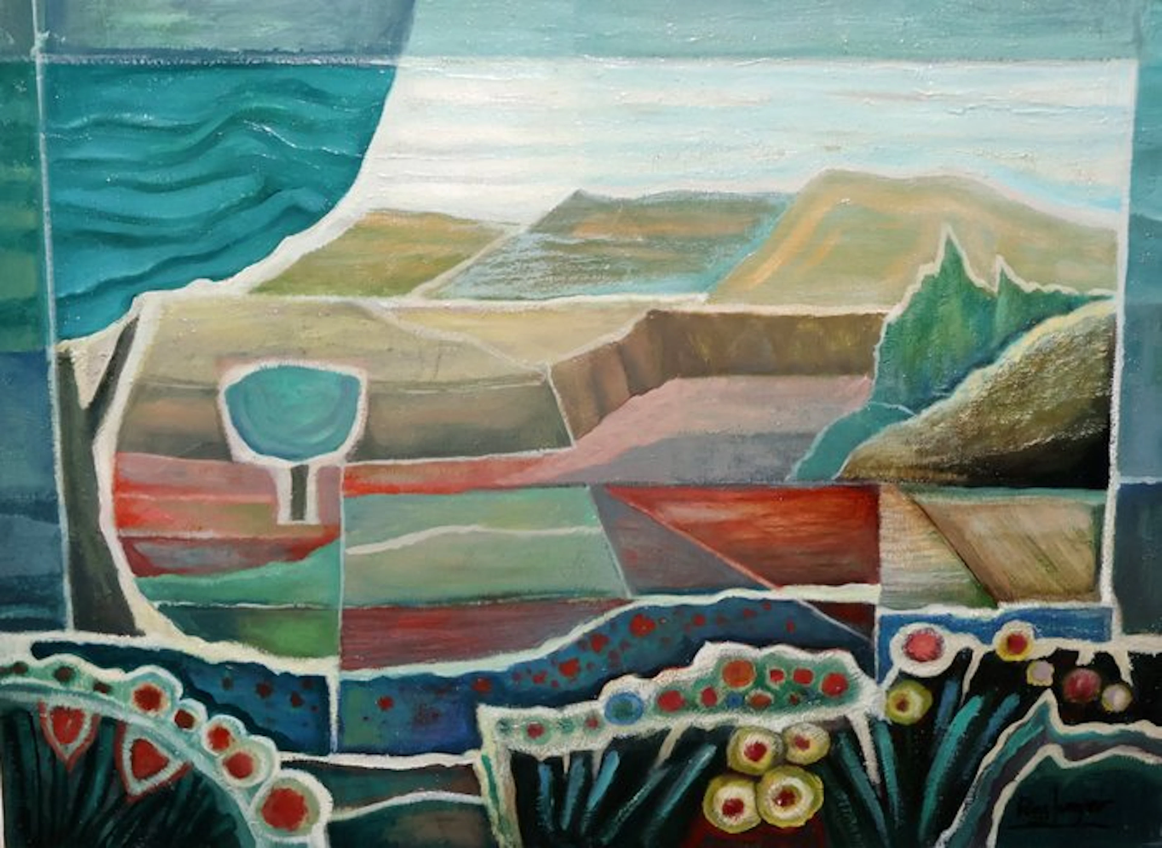 Narcís Pons Junyer (1922-2016) - Paisaje fragmentado