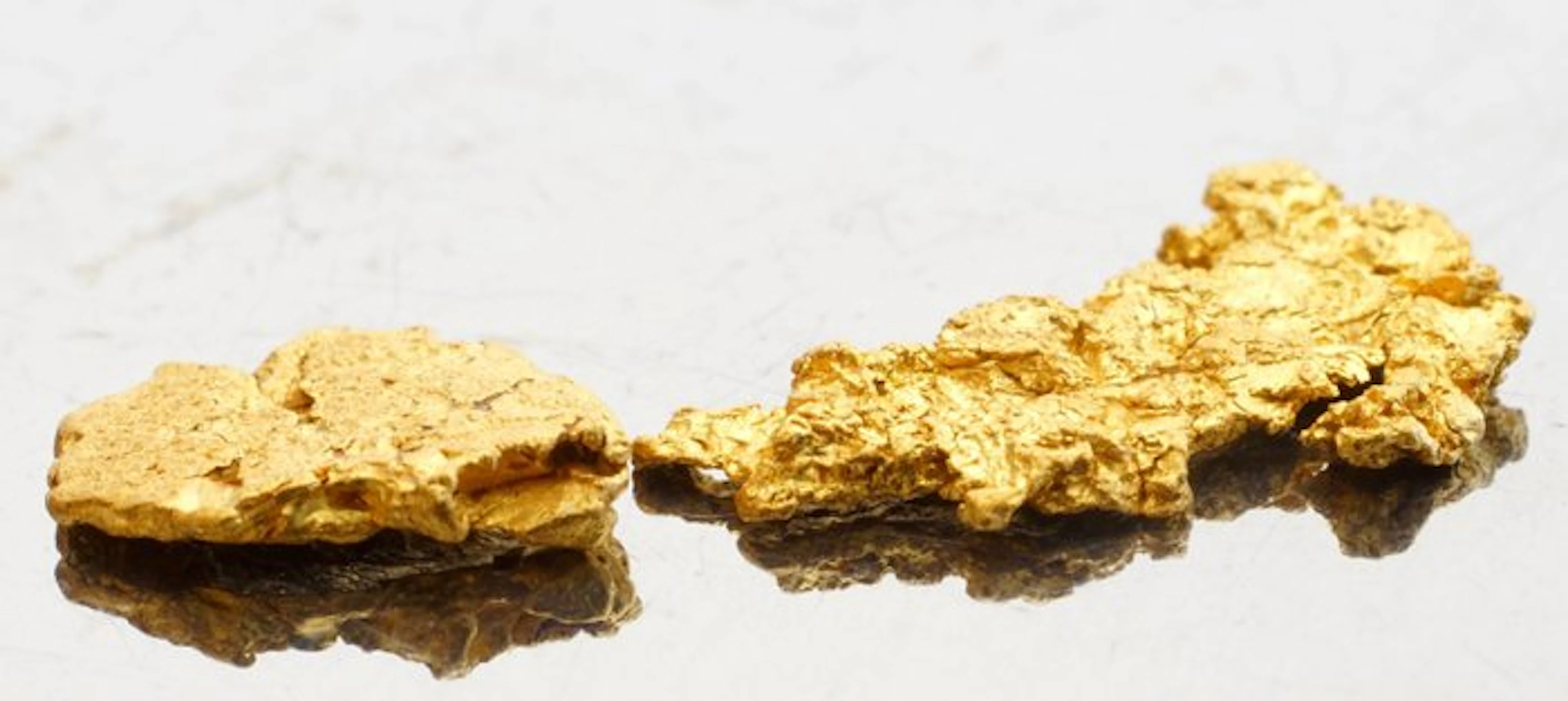 Gold Mauritania Nuggets 1.017 grams- 1.02 g - (2)