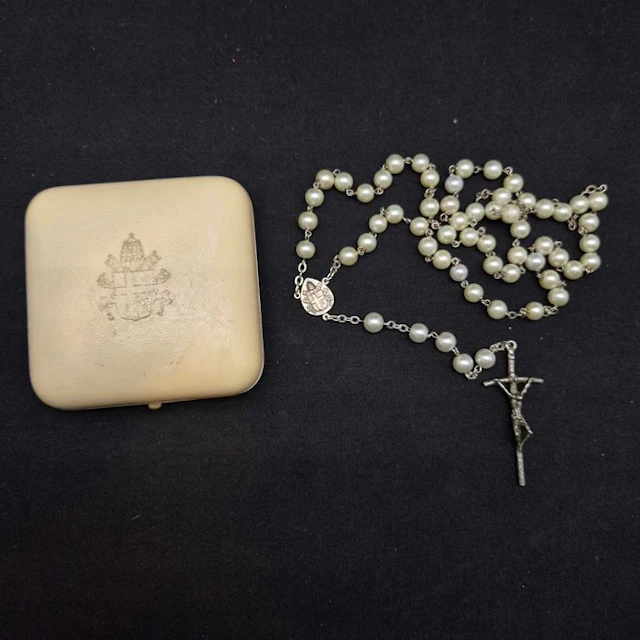 Rosary - Pope John Paul II Private Audience Gift - 1980-1990 - Pope