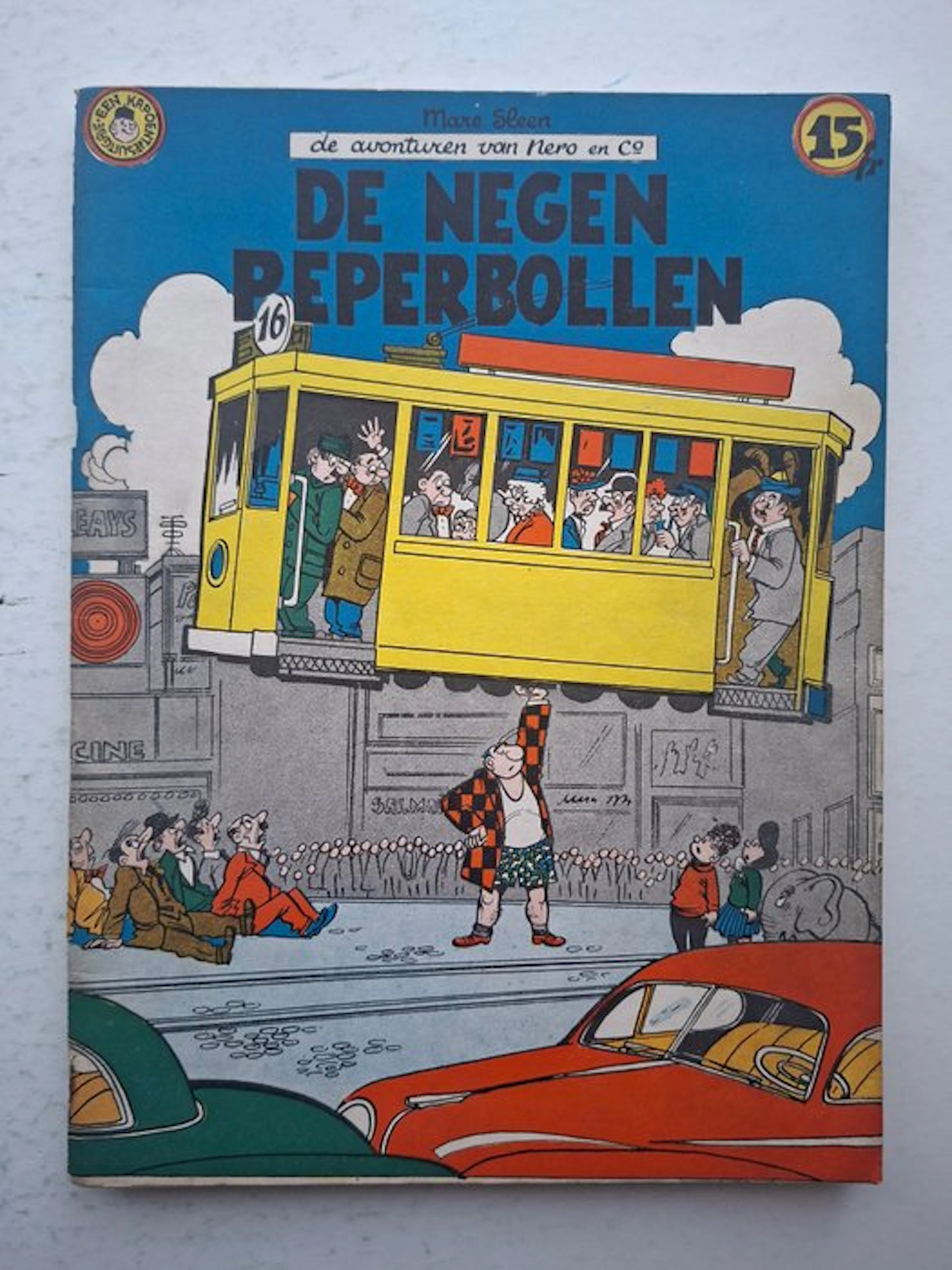 Nero 19a - De negen peperbollen - 1 Album - First edition - 1957