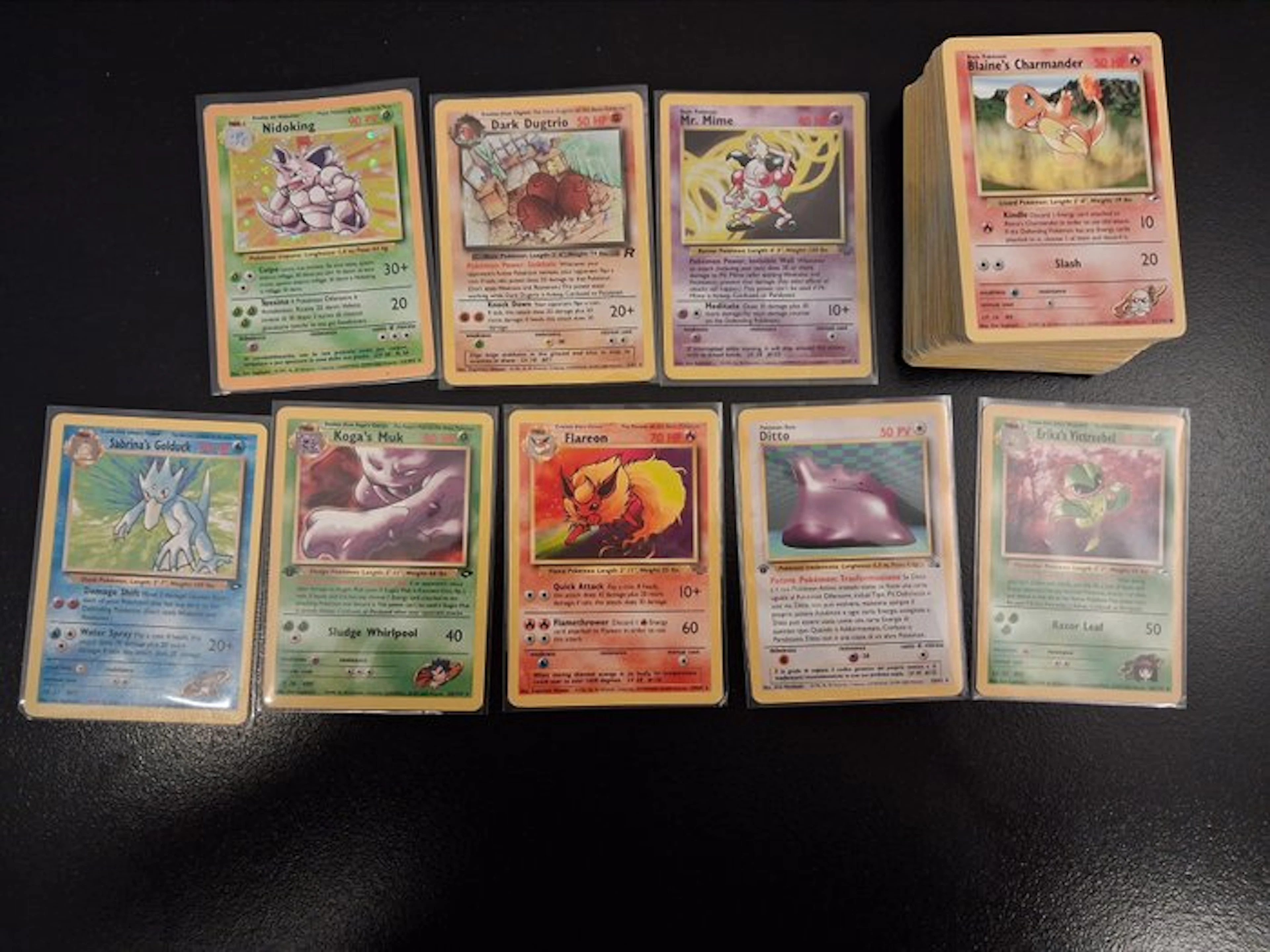 Pokémon - 102 Bulk cards - WOTC
