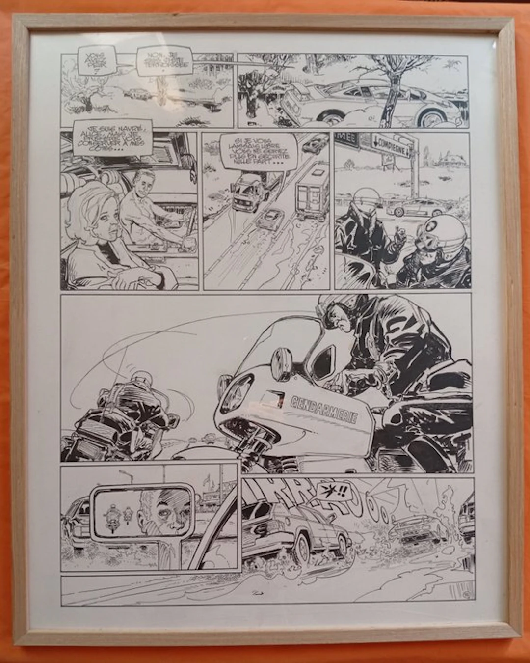 Parras Antonio - 1 Original page - le lièvre de mars...