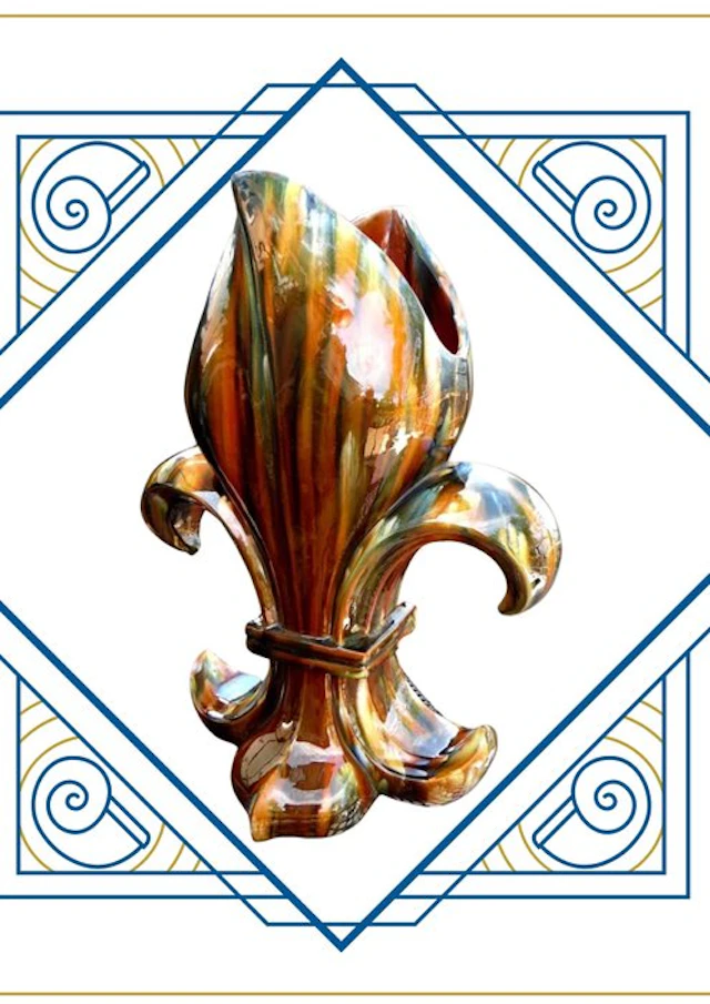 Vase - Ceramic - Signé Massier