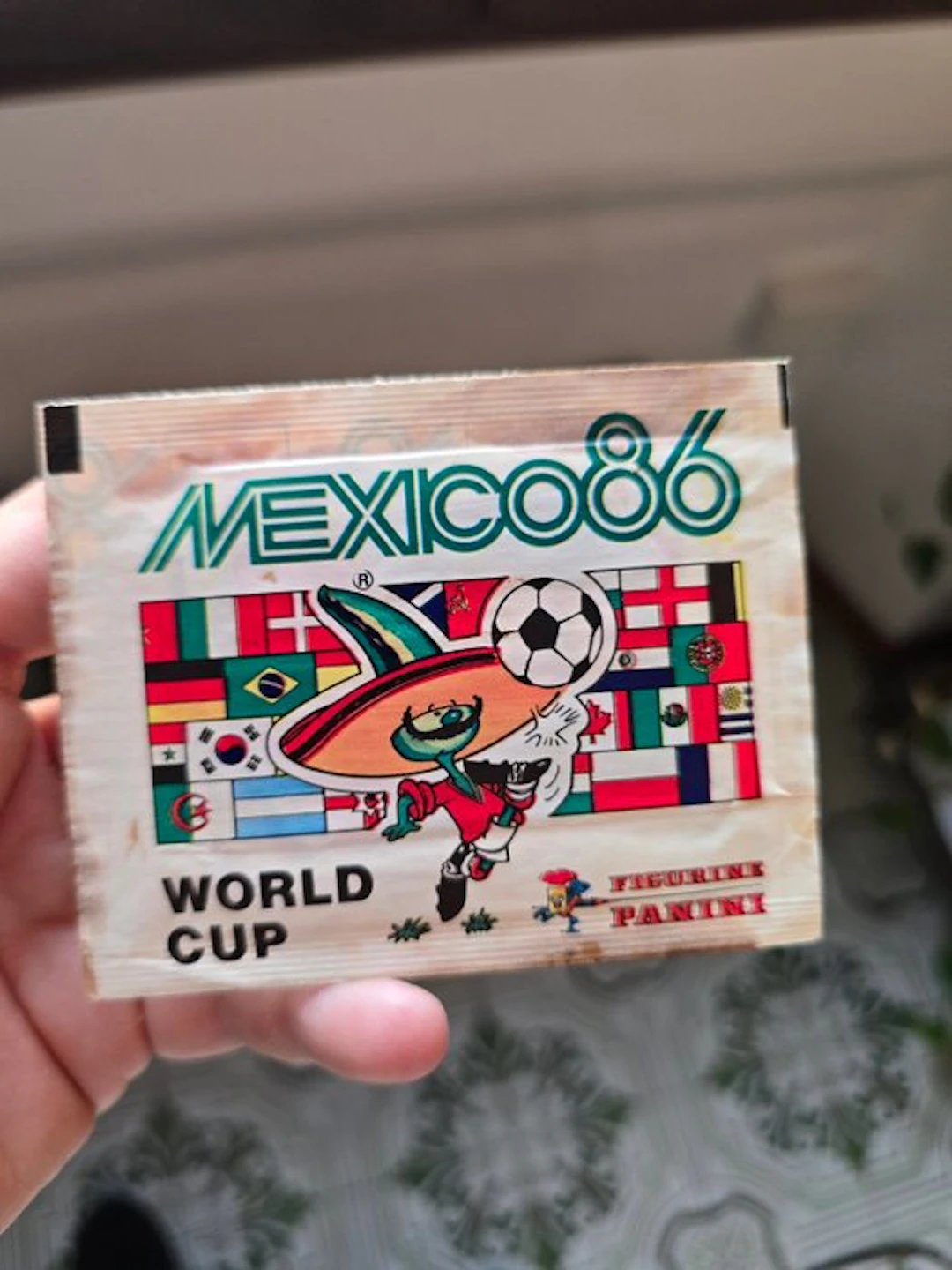 1986 Panini Mexico 86 World Cup Original packaging - 1 Pack - Good (GD)