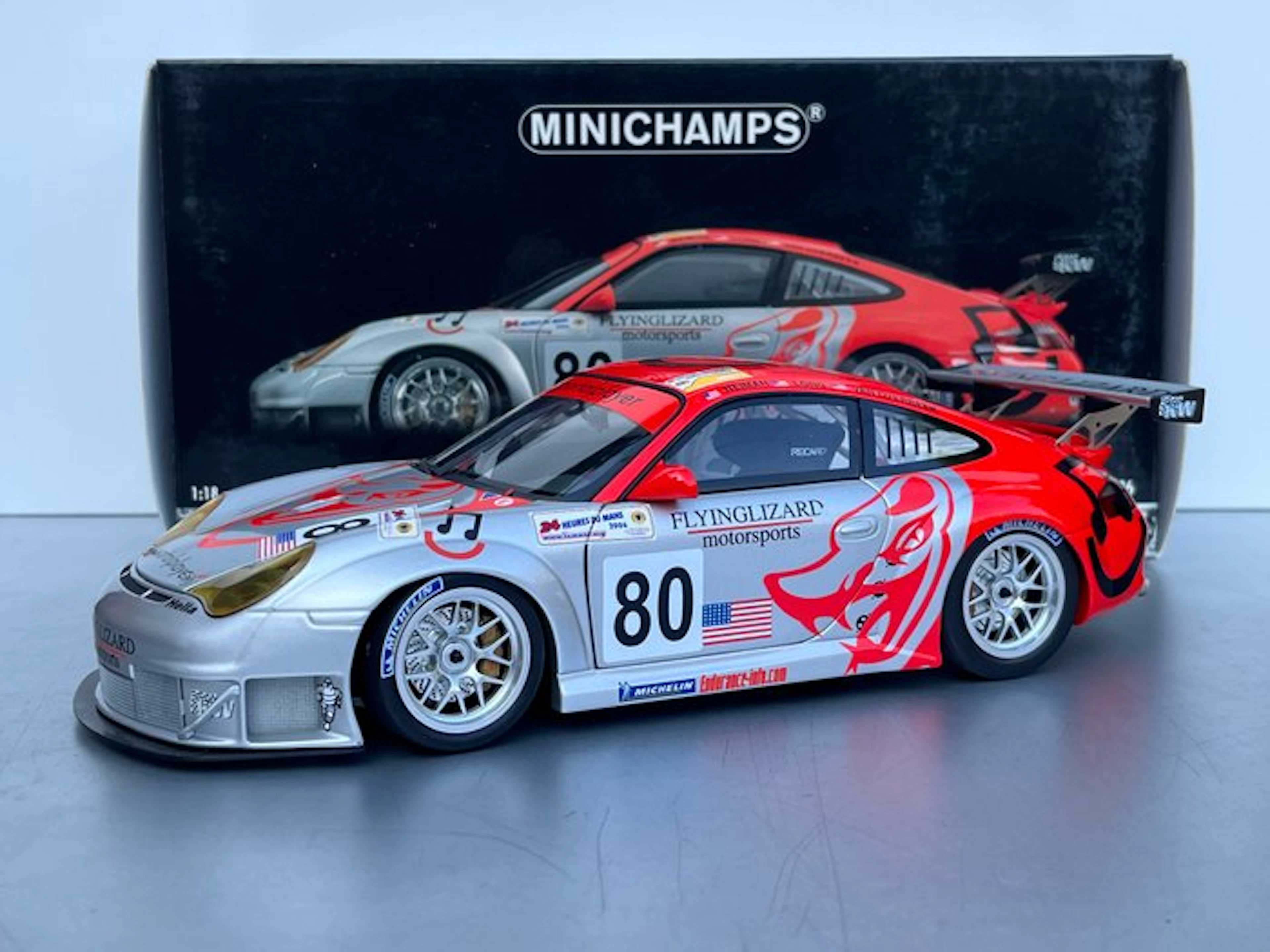 MiniChamps 1:18 - Model race car - Porsche 911 (996) GT3...