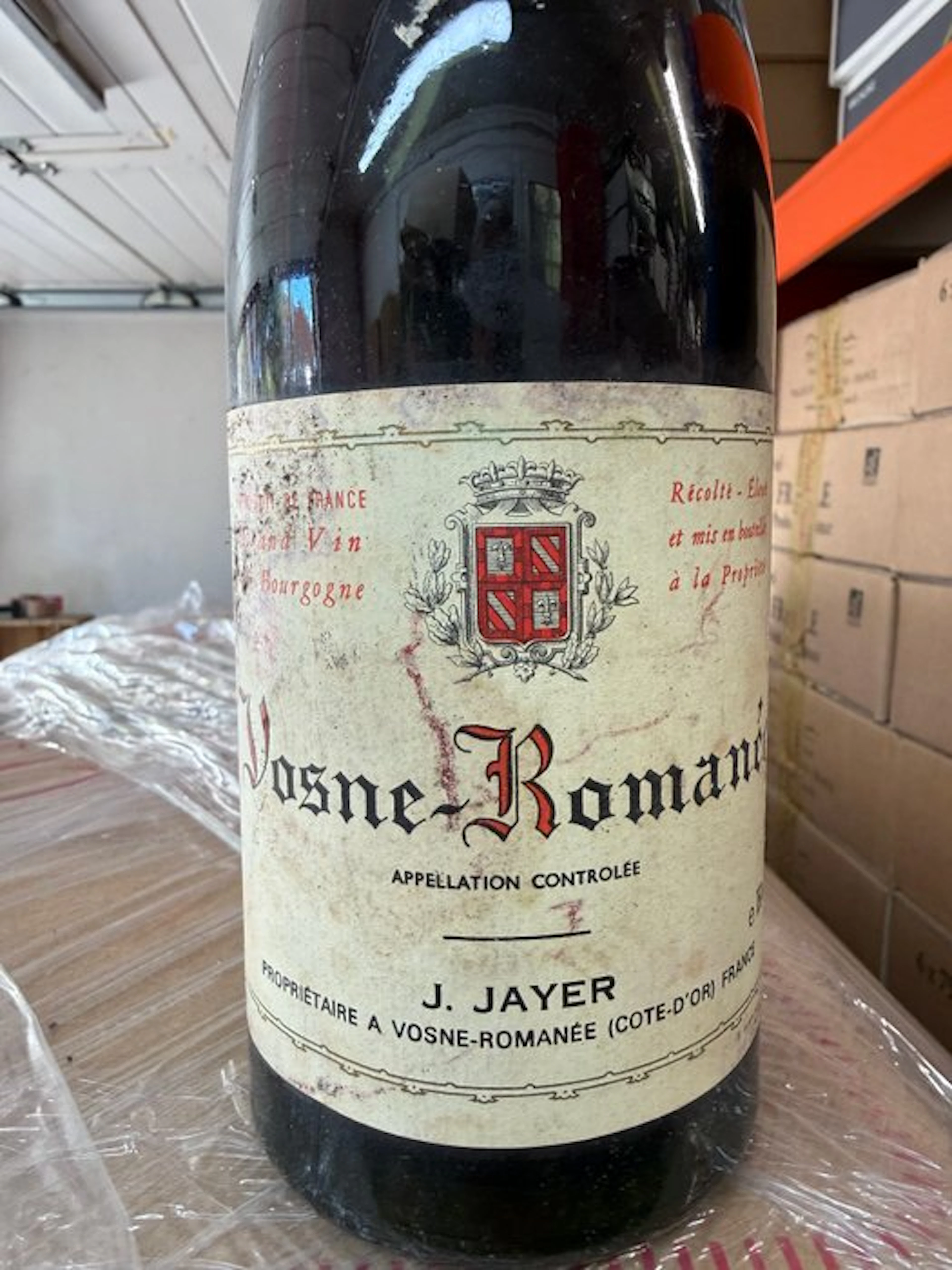 1976 Jacqueline Jayer - Vosne-Romanée - 1 Bottle (0.75L)