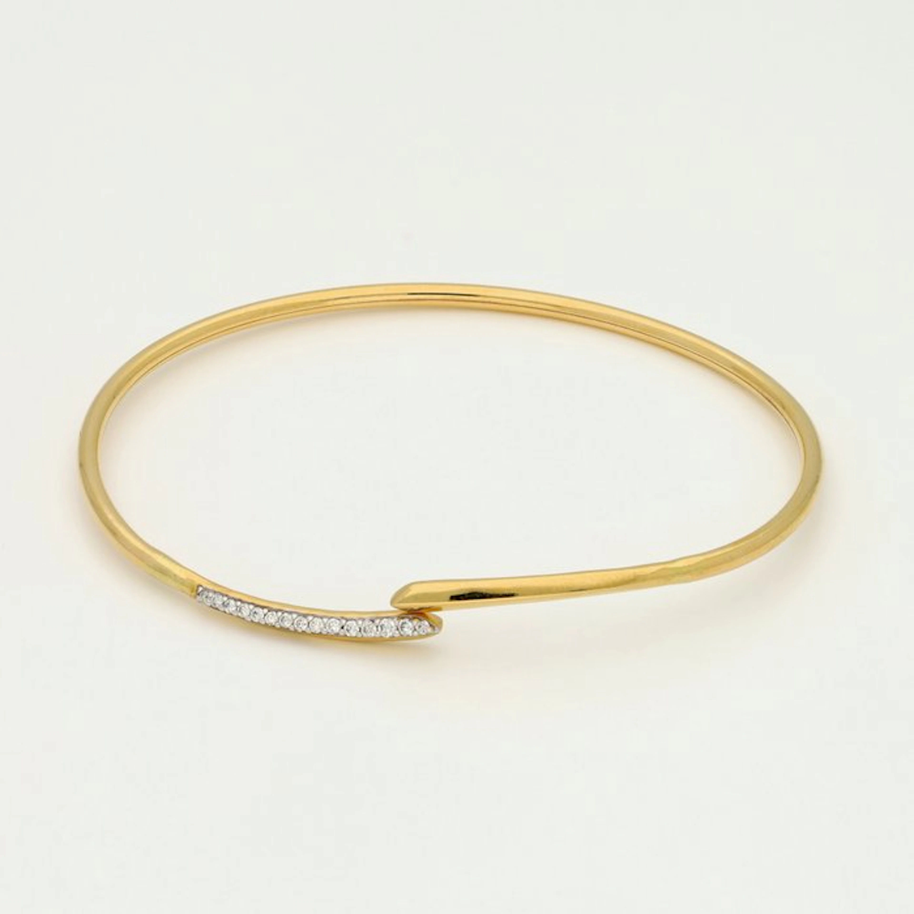 Bracelet - 18 kt. Yellow gold Diamond (Natural)