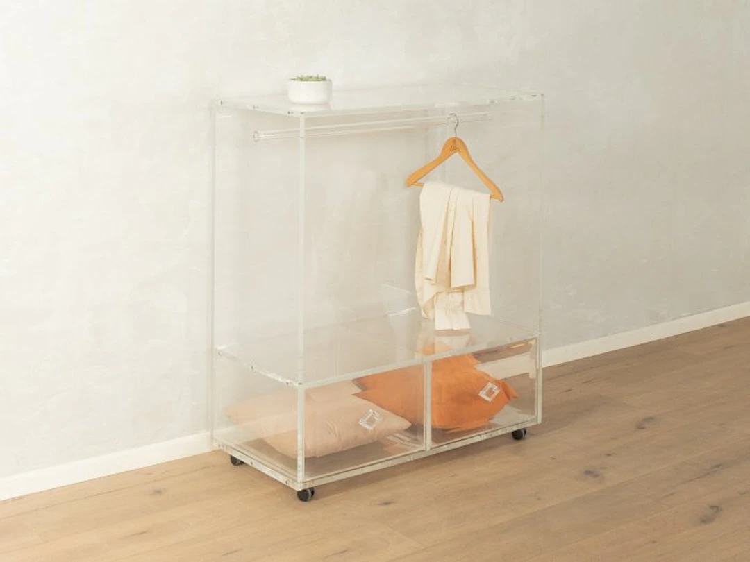 Commode - Acrylic - 1980s Acrylic Dresser