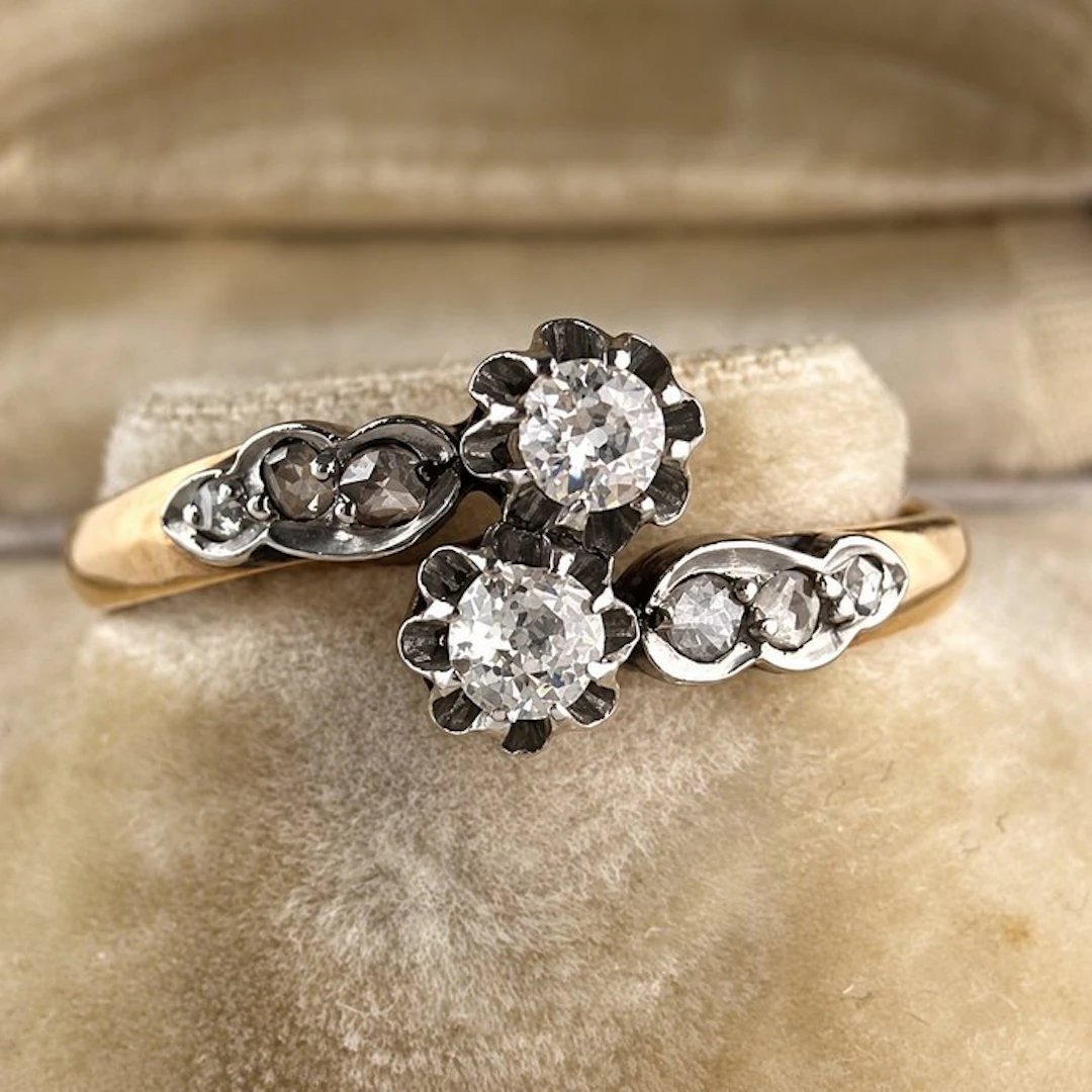 No reserve price - Ring - 18 kt