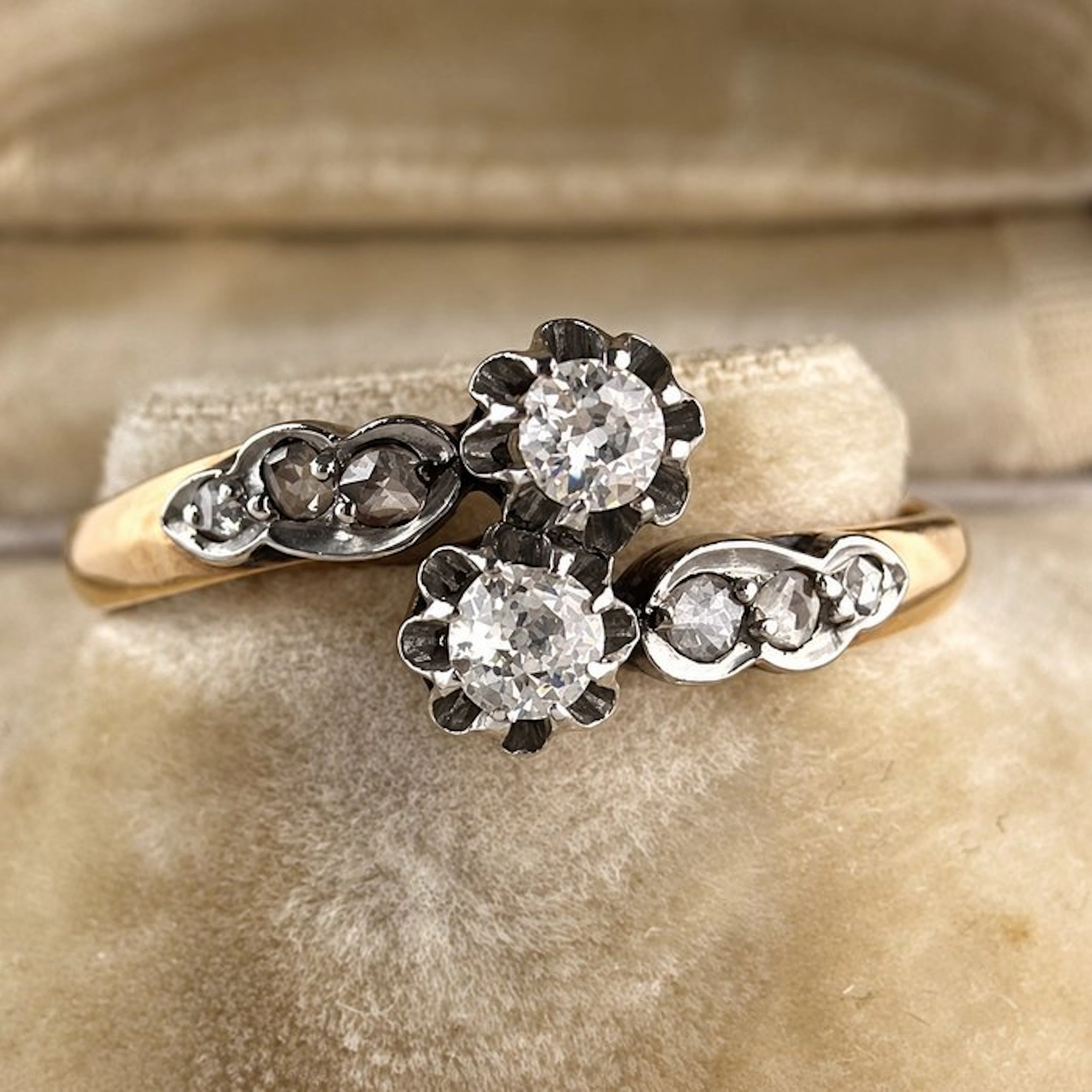 No reserve price - Ring - 18 kt
