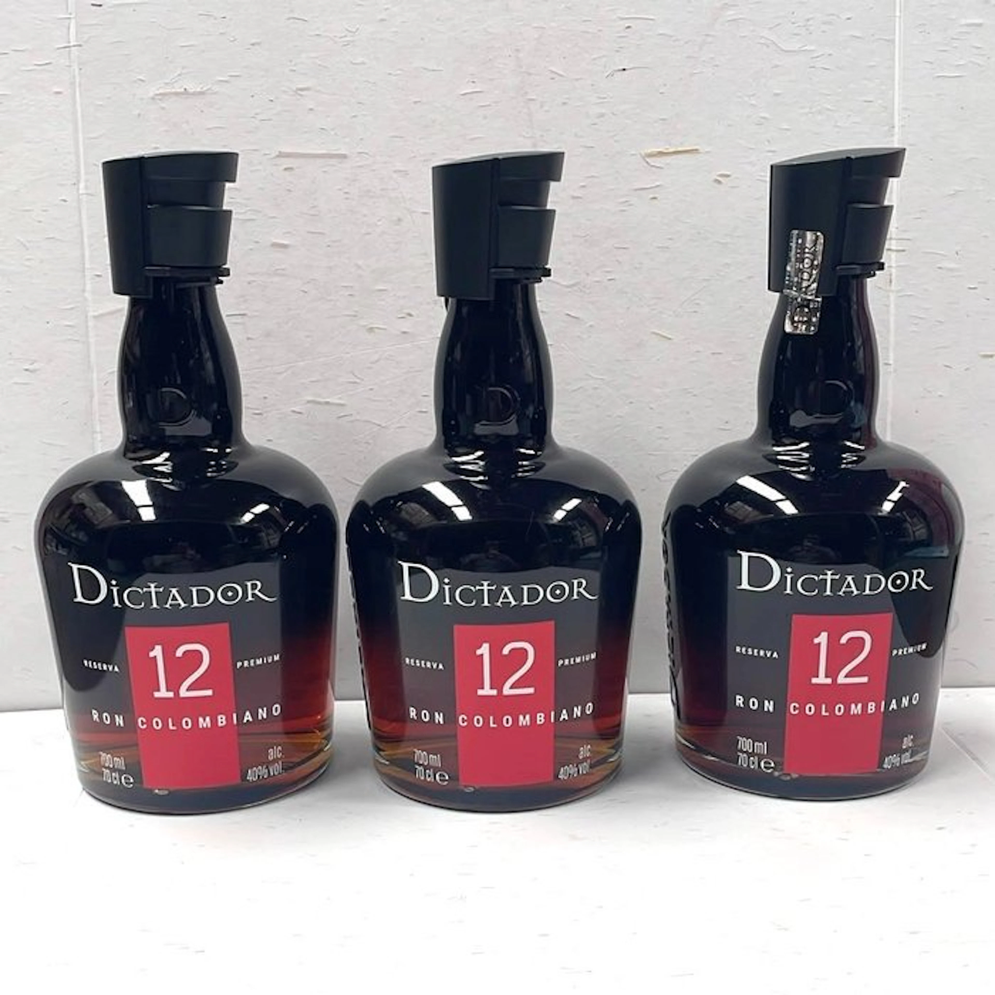 Dictador - Reserva 12 Ron Colombiano - 70cl - 3 bottles