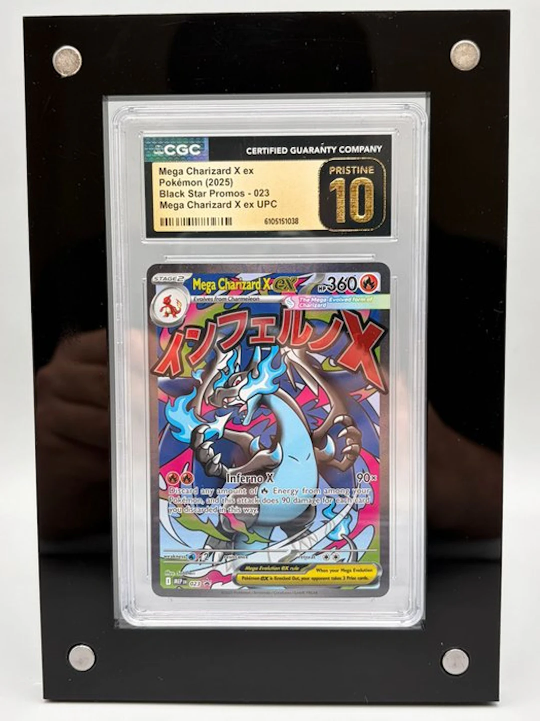 Pokémon Graded card - Mega Charizard X ex - UPC Promo 23...