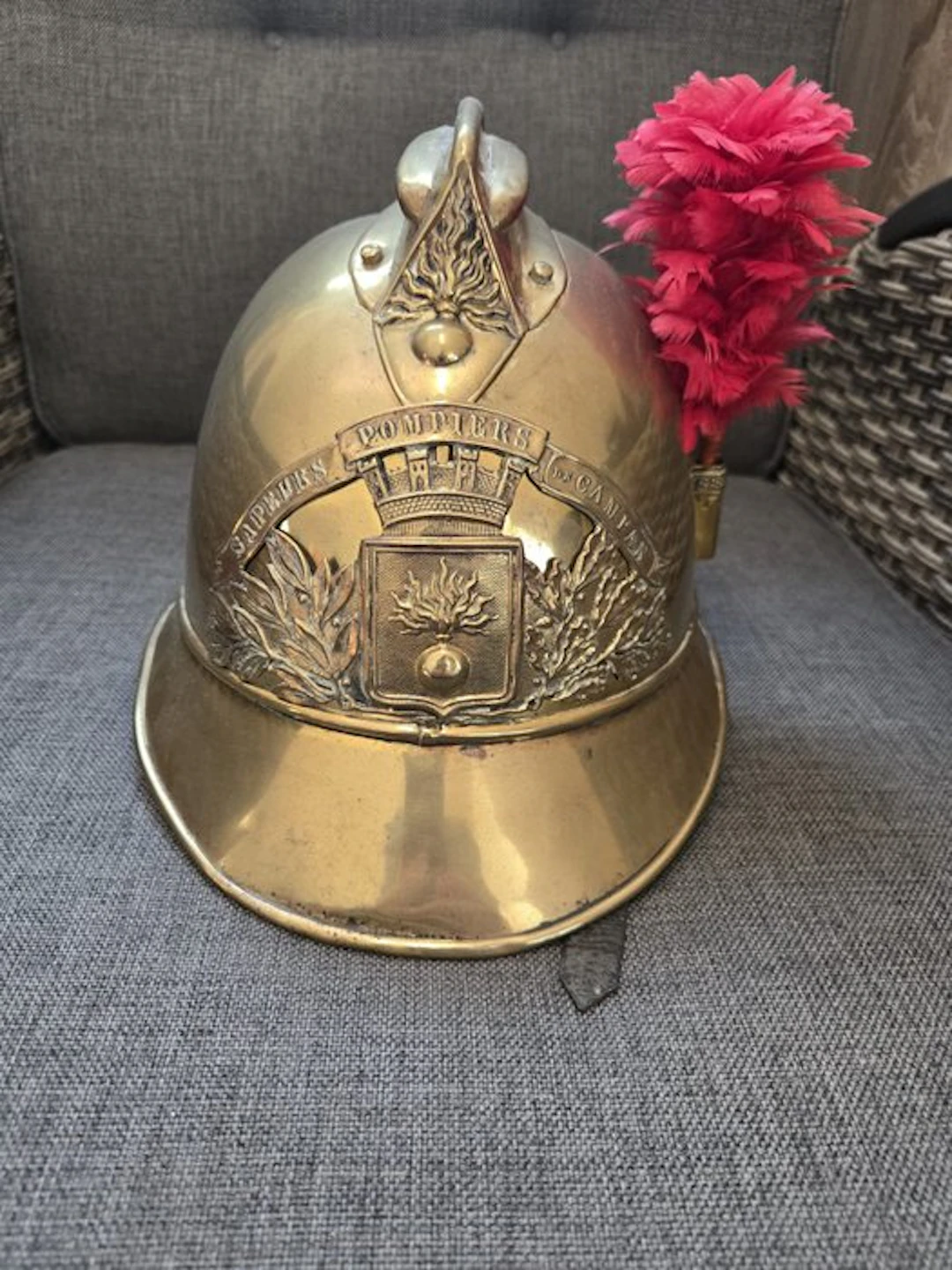France - Fire Department Helmet M1885 - Military helmet