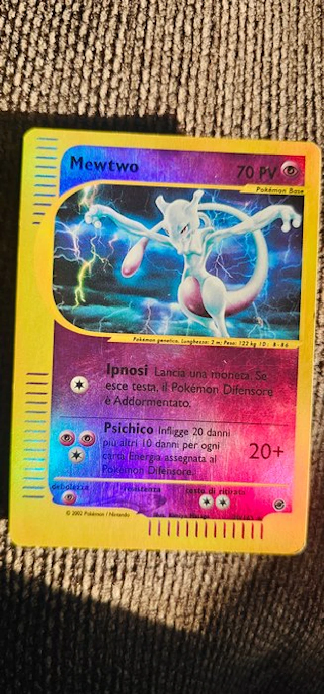 Pokémon - 1 Card - Mewtwo 020/165 - WOTC