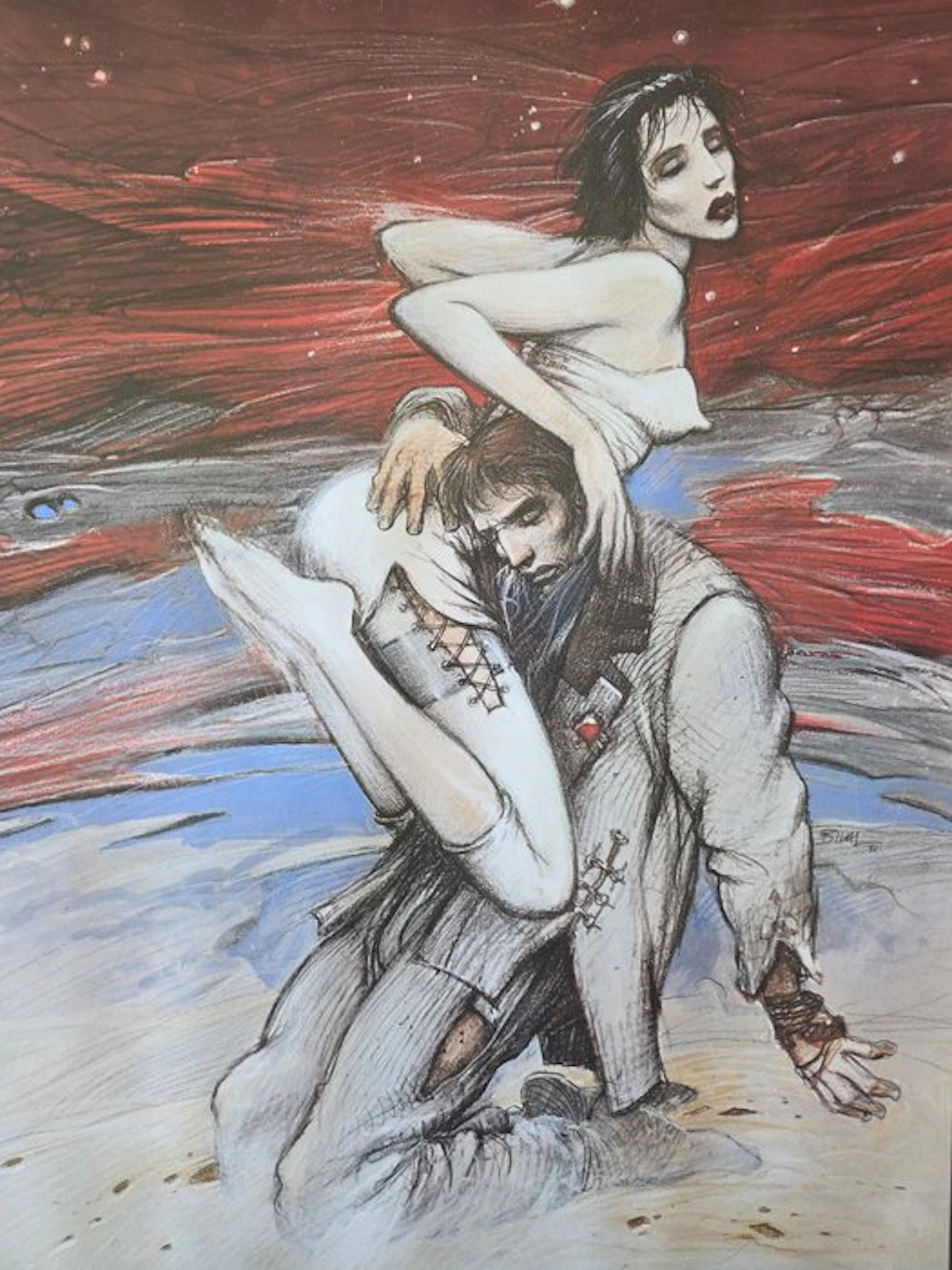 Enki Bilal-Exemplaire rare et épuisé - Enki Bilal - Roméo et Juliette - 1990s