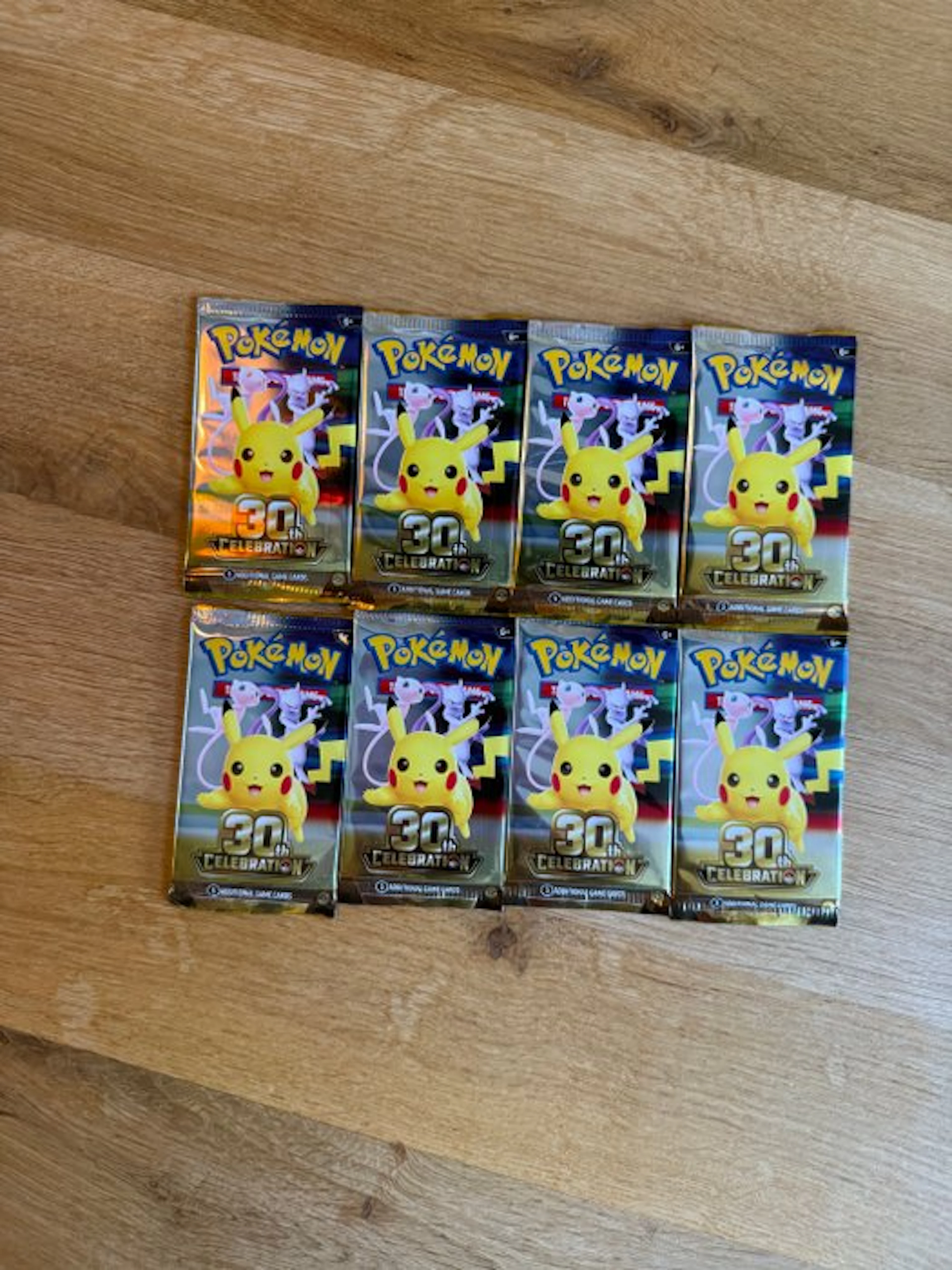 Pokémon - 8 Booster pack - Pokémon 30th Anniversary 8...