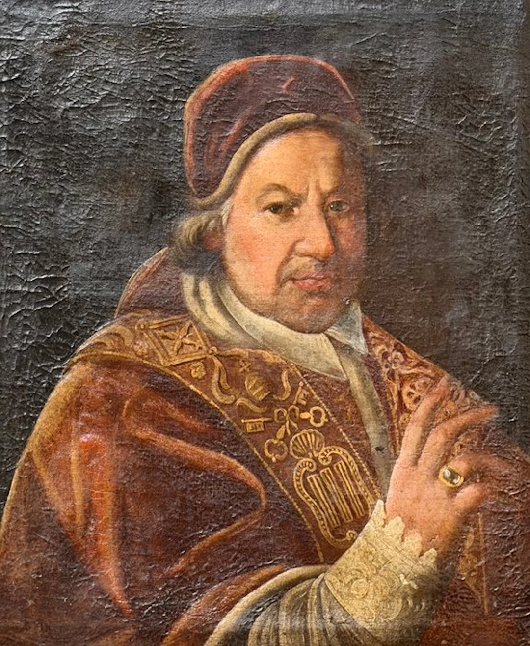 Italian school (XVIII) - Papa Benedetto XIV (al secolo...