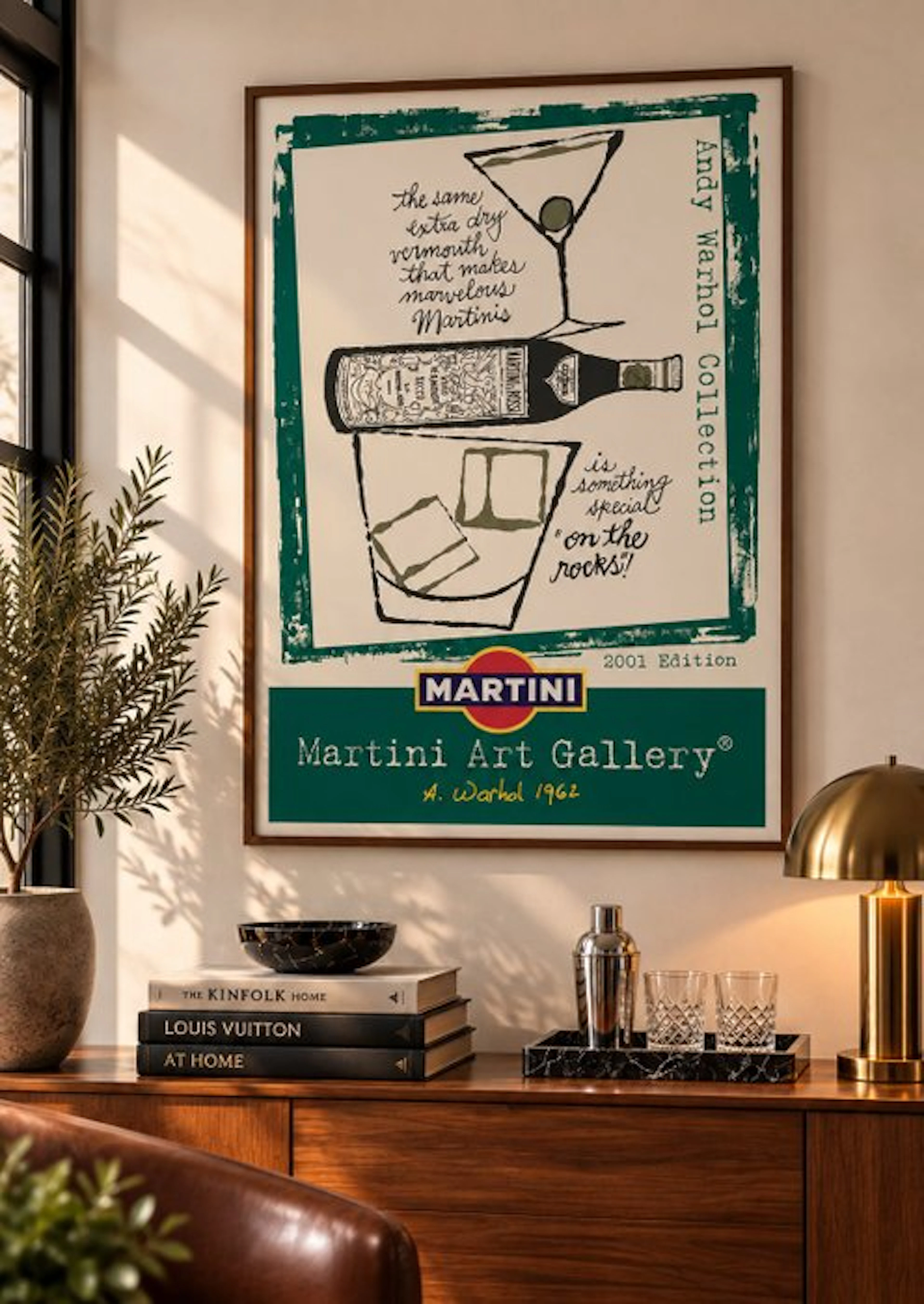 Andy Warhol (after) - MARTINI ART GALLERY (1962) - "is...