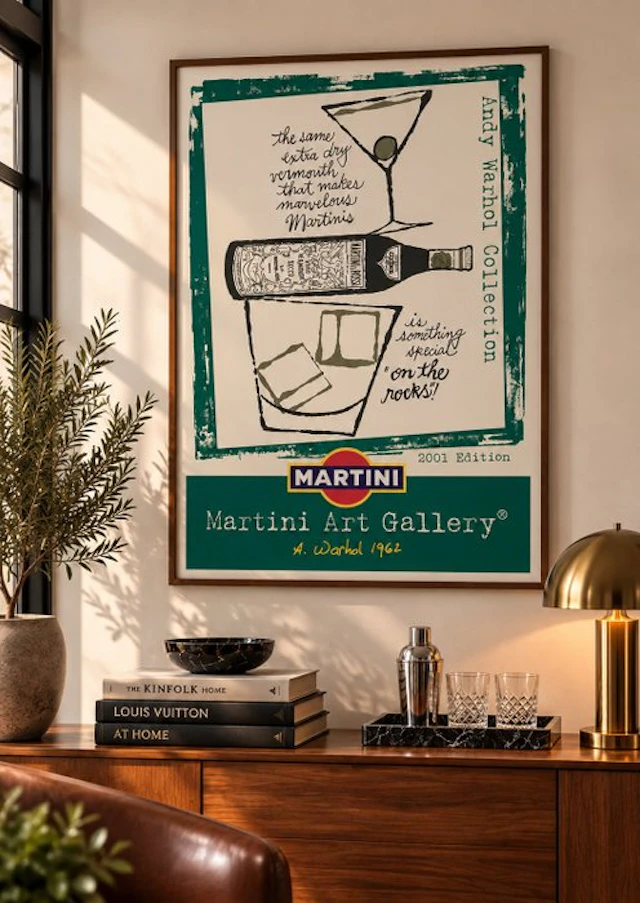 Andy Warhol (after) - MARTINI ART GALLERY (1962) - "is...