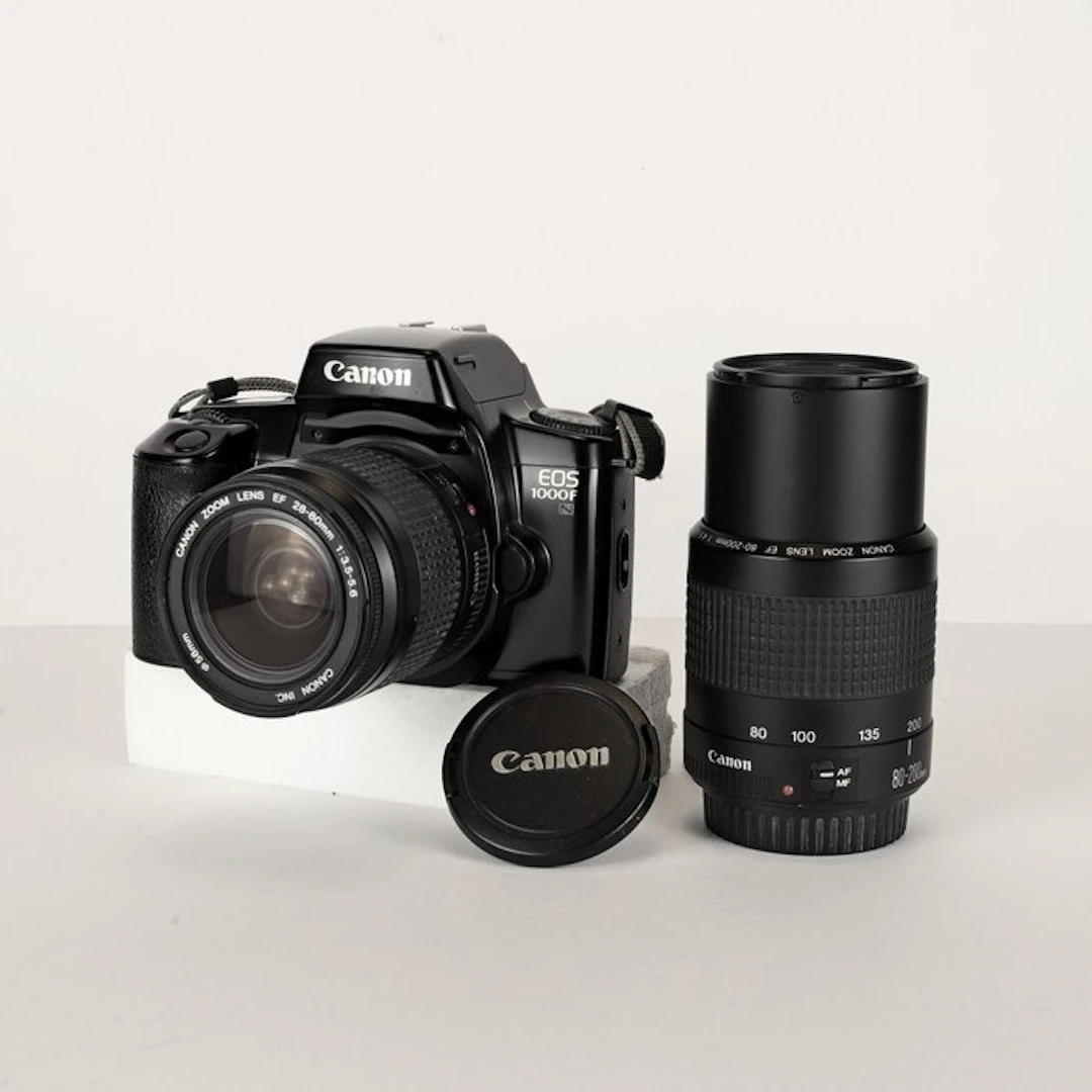 Canon EOS 1000F + EF 28-80 + EF 80-200 Analogue camera