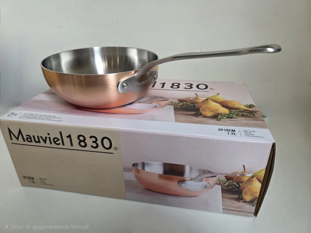 Mauviel - Casserole dish - Mauviel 1830 Saucepan 18 cm - Copper