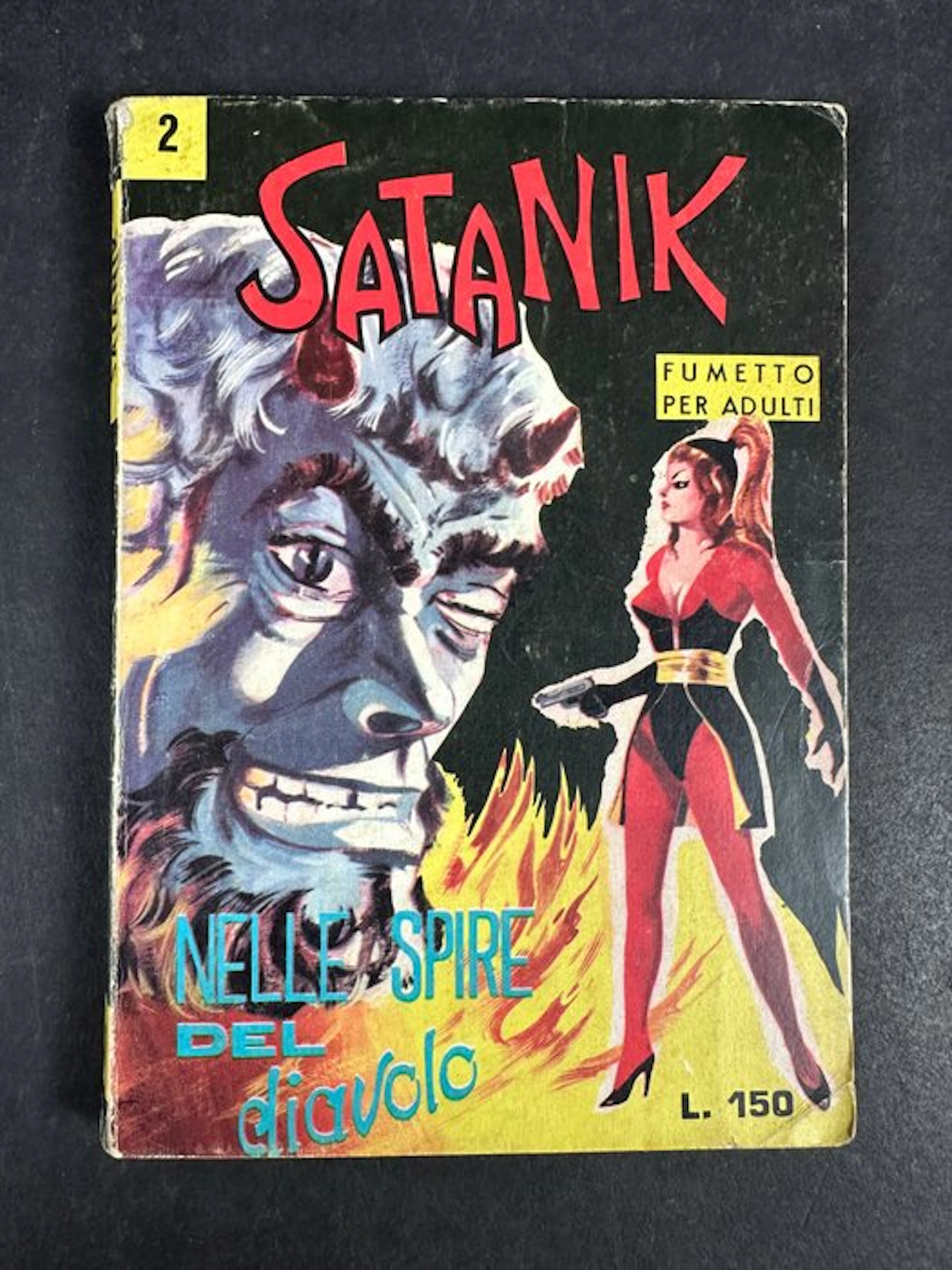 Satanik n. 2 - 1 Comic - First edition - 1965