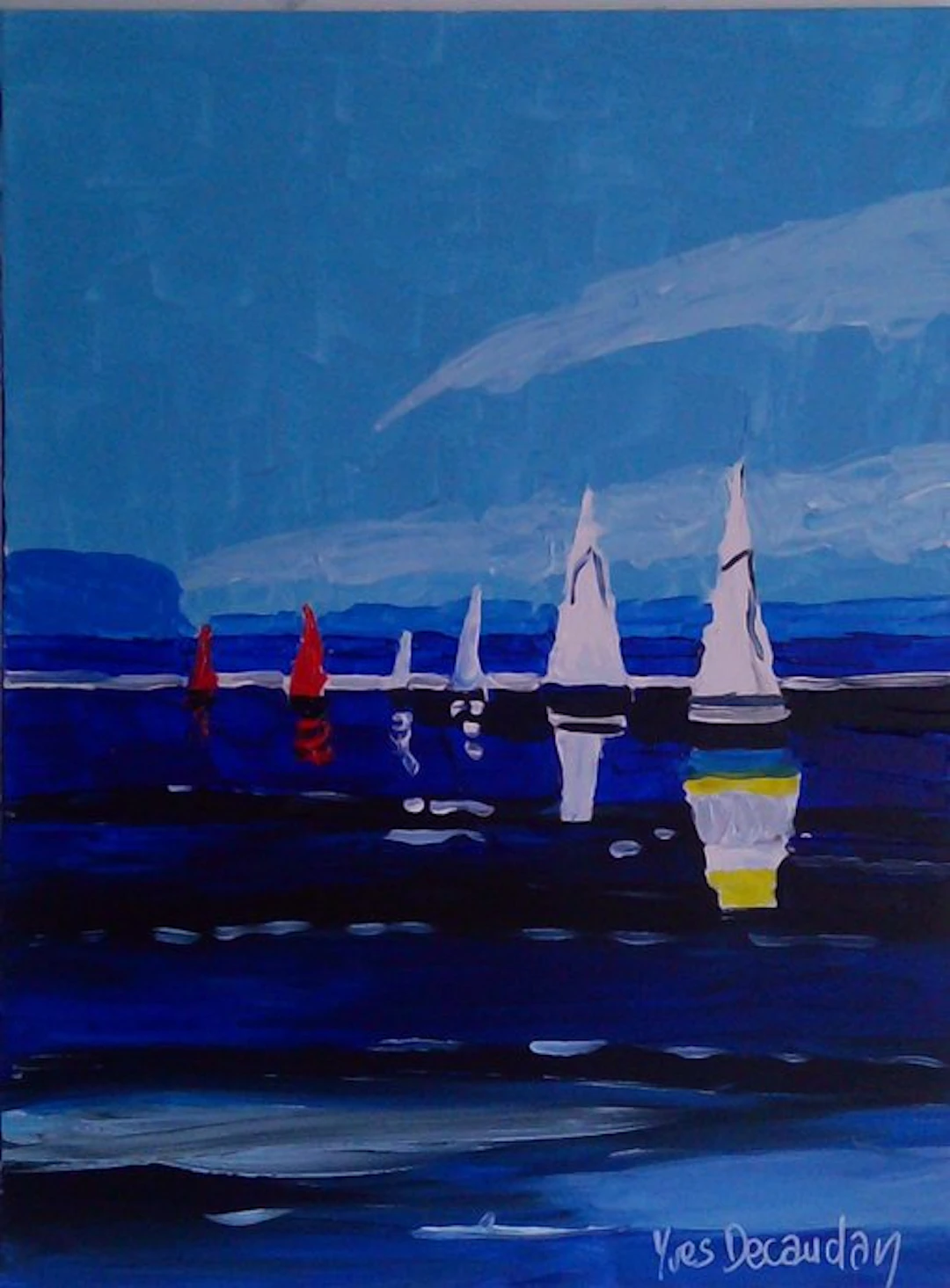 Yves Decaudan - Régate, île de Groix